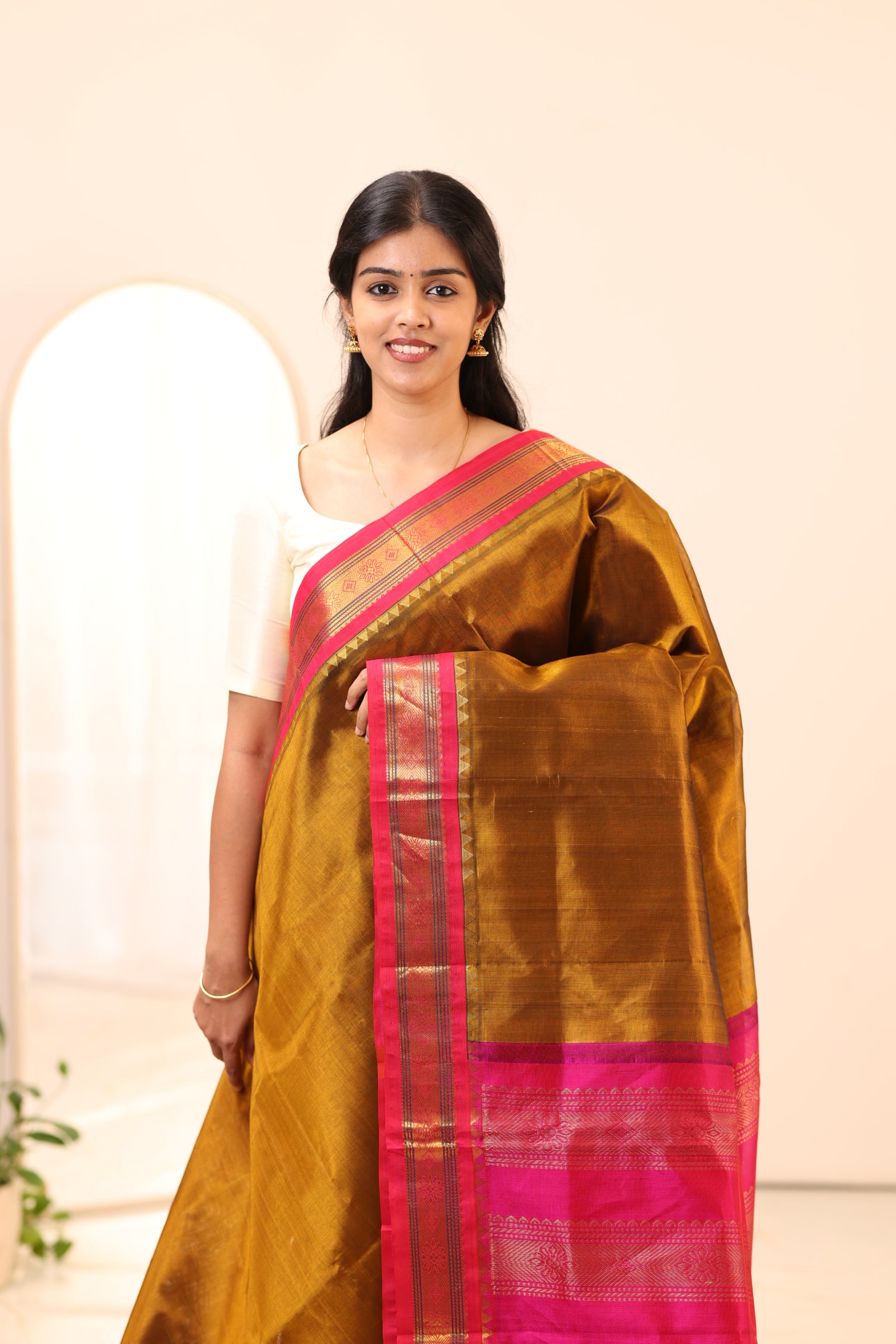 Kanchi Silk Cotton Saree A82