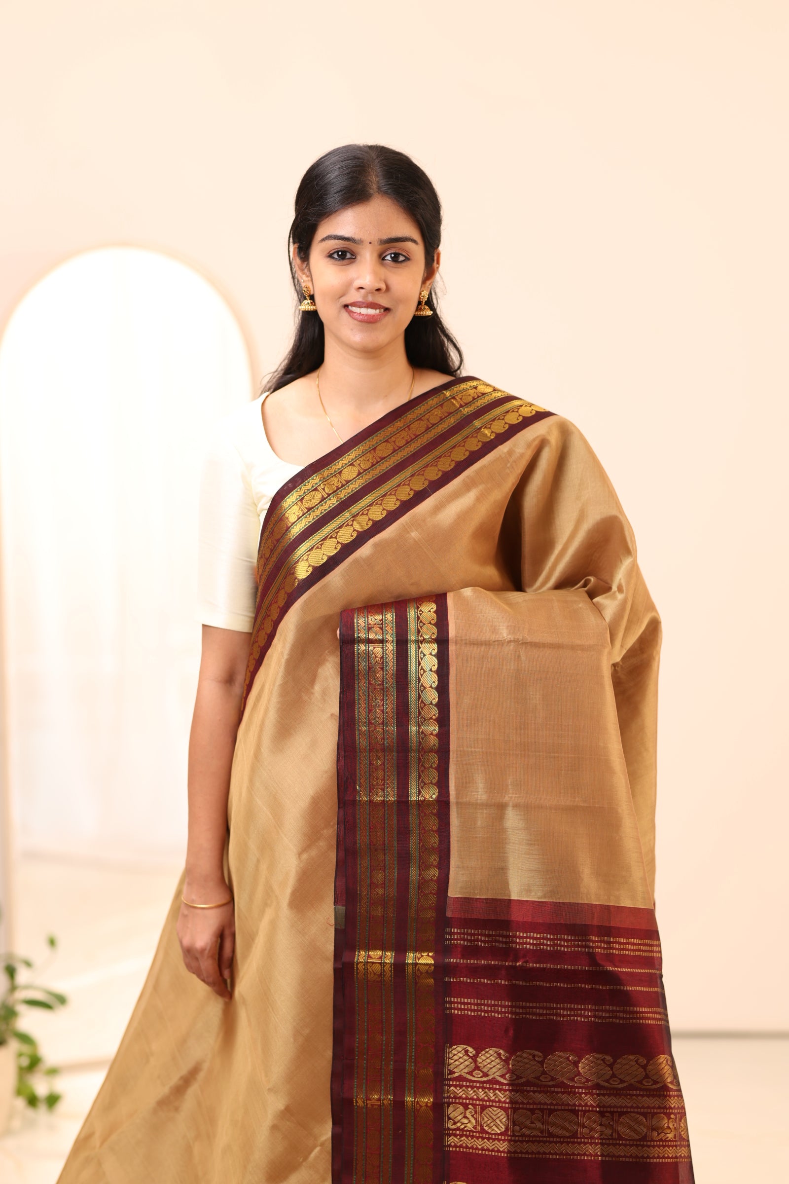 Kanchi Silk Cotton Saree A84