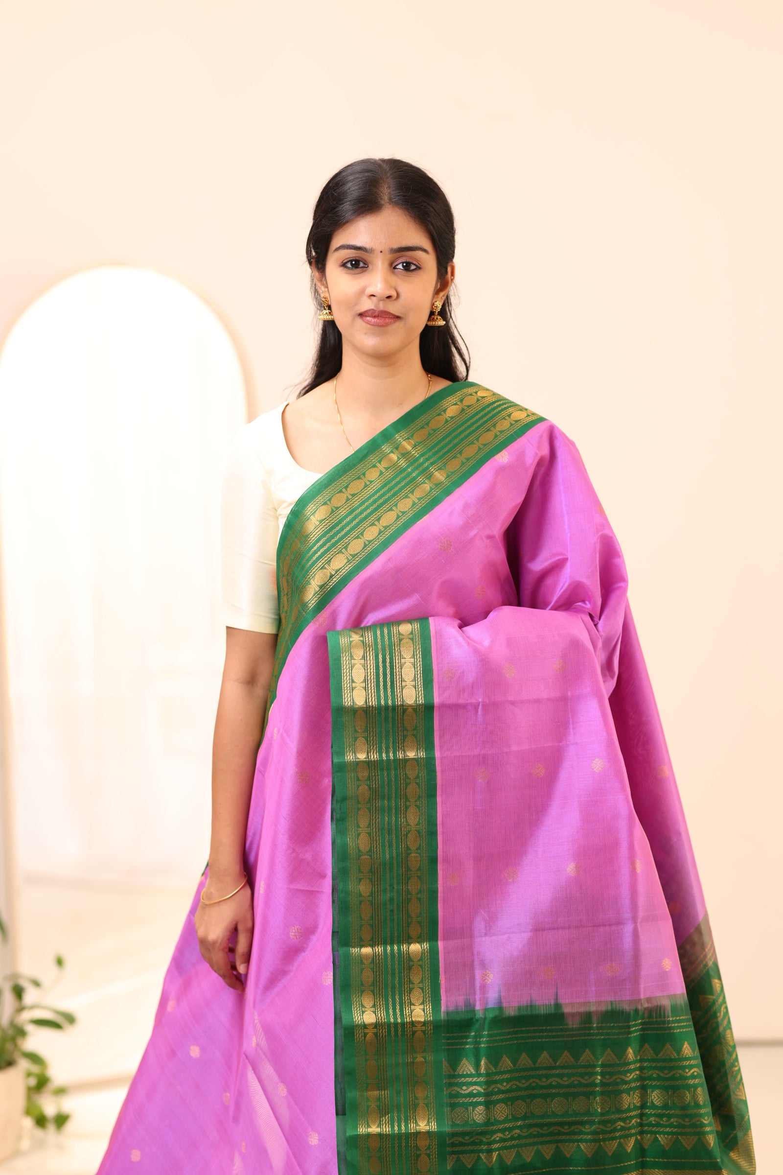 Kanchi Silk Cotton Saree A88