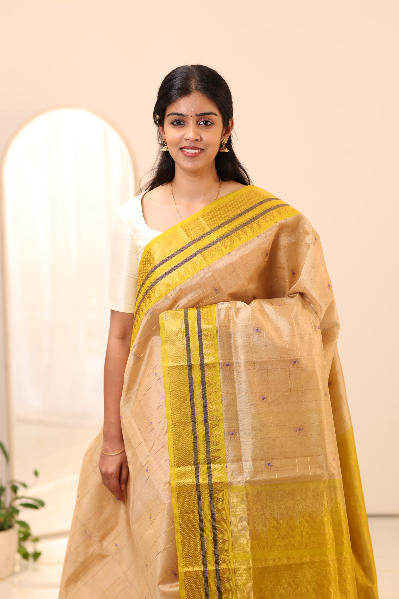 Kanchi Silk Cotton Saree A90