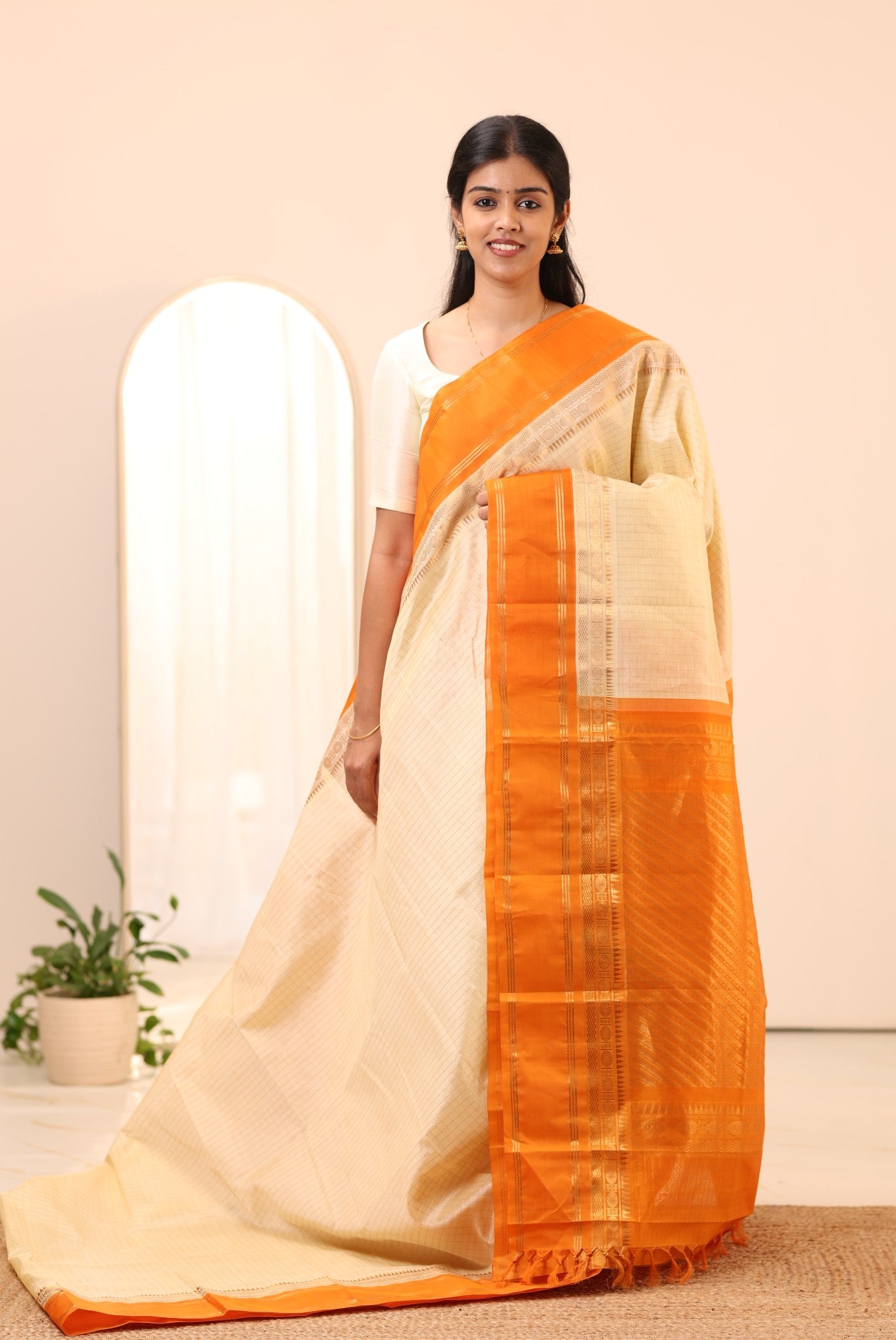 Kanchi Silk Cotton Saree A94