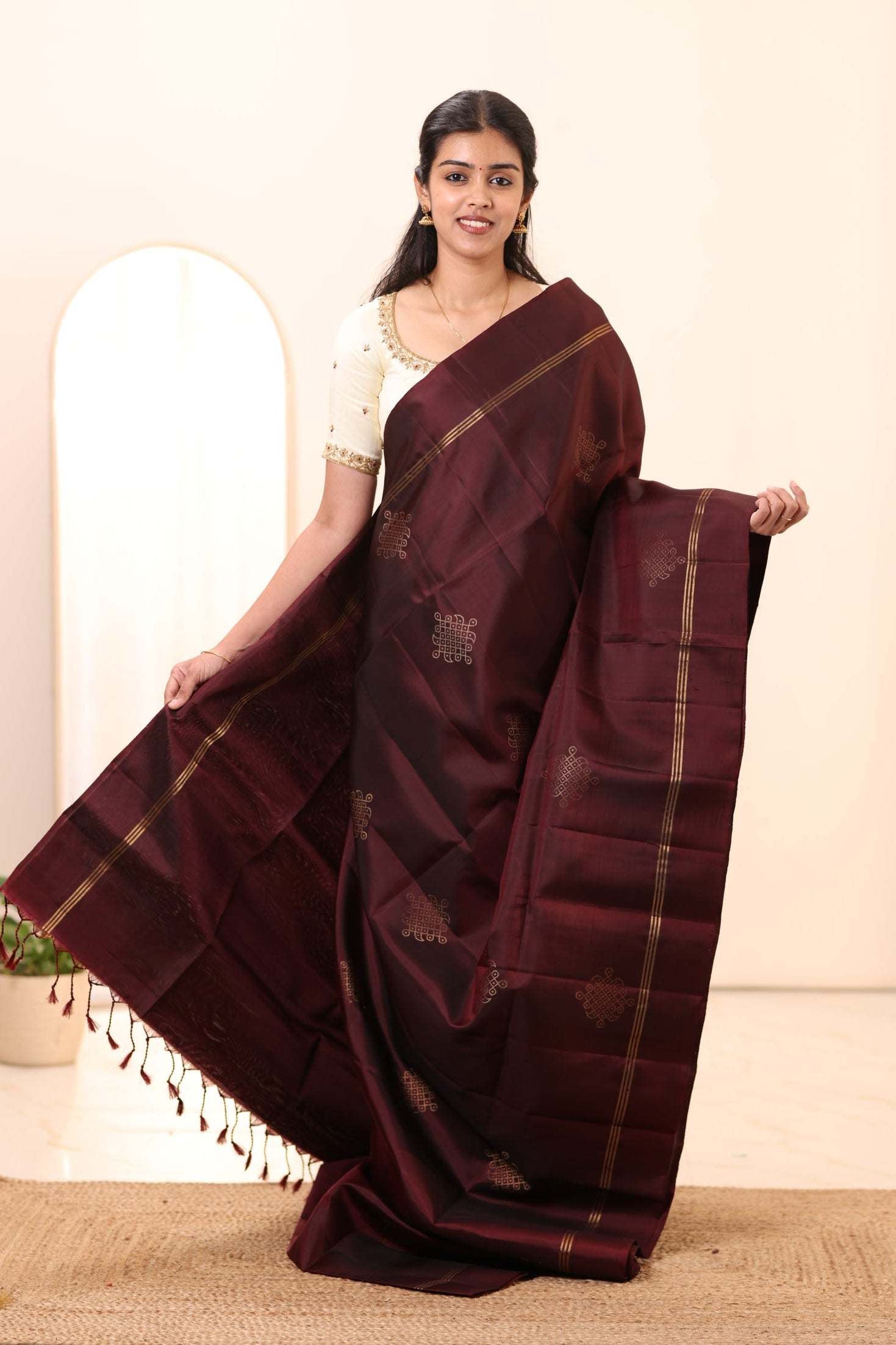 Soft Silk Saree A02