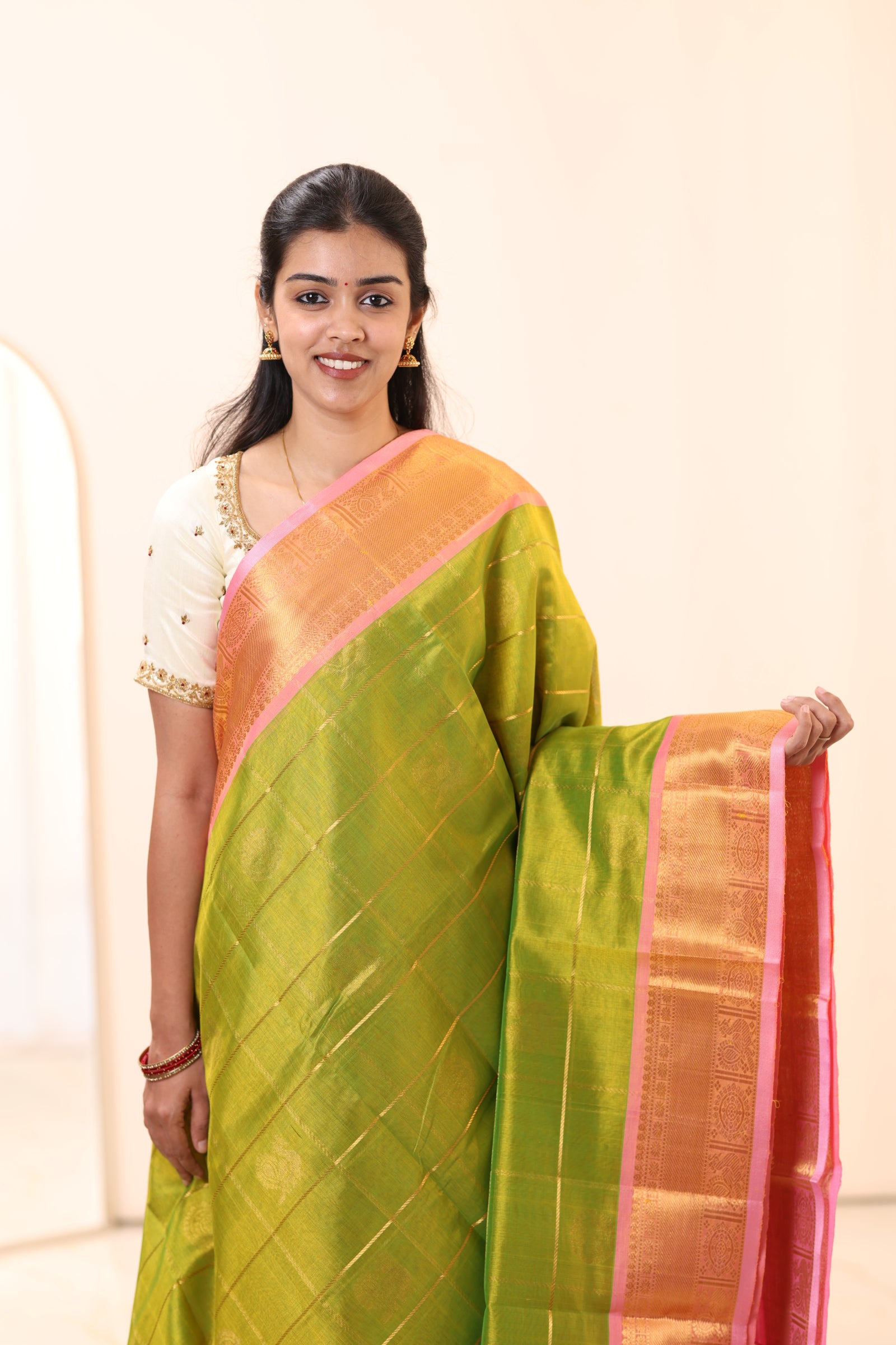Kanchi Silk Cotton Saree A95