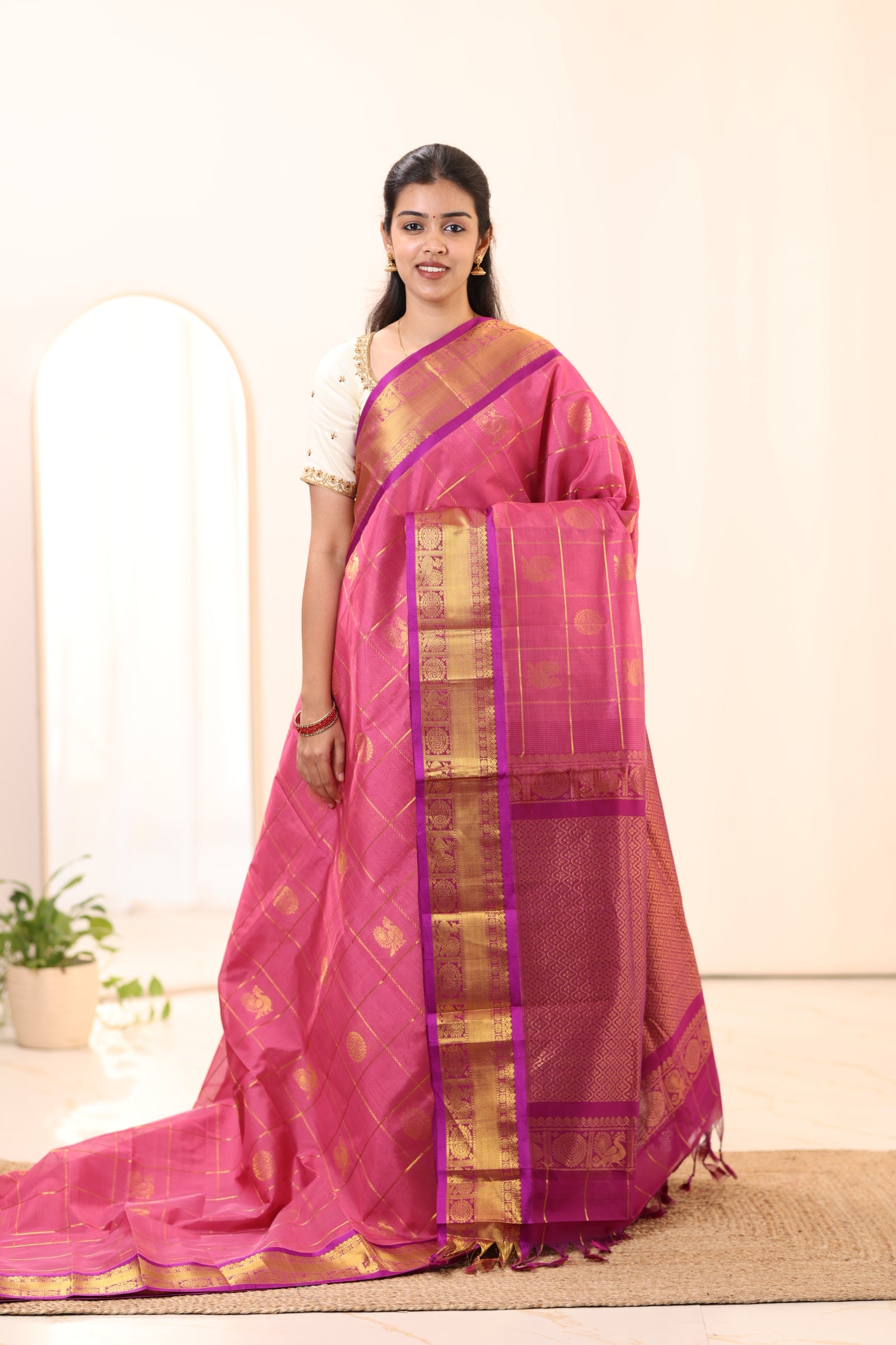 Kanchi Silk Cotton Saree A101