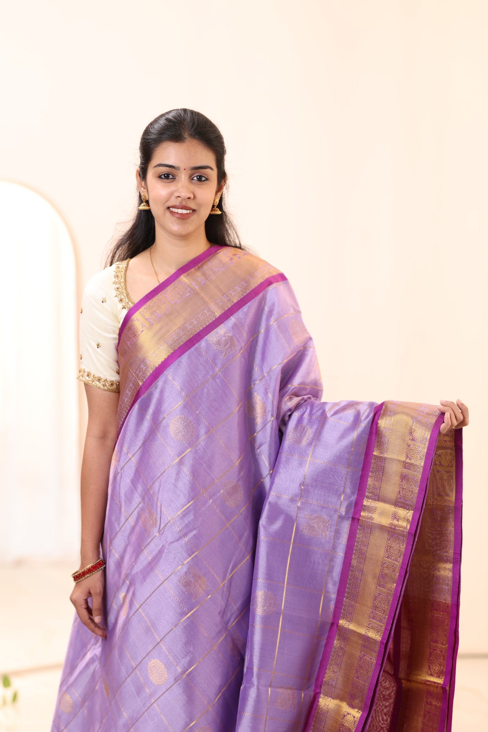 Kanchi Silk Cotton Saree A98