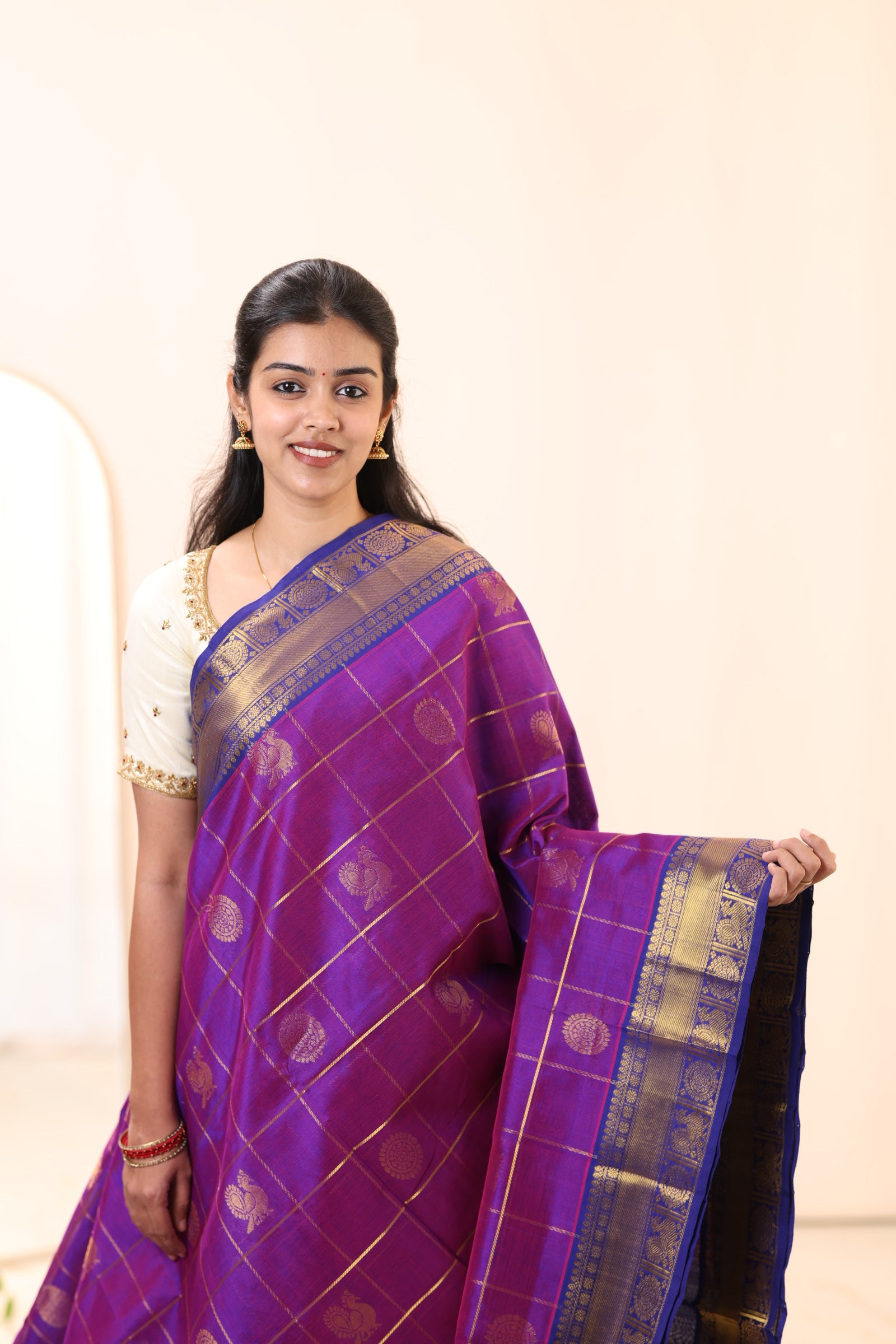 Kanchi Silk Cotton Saree A97