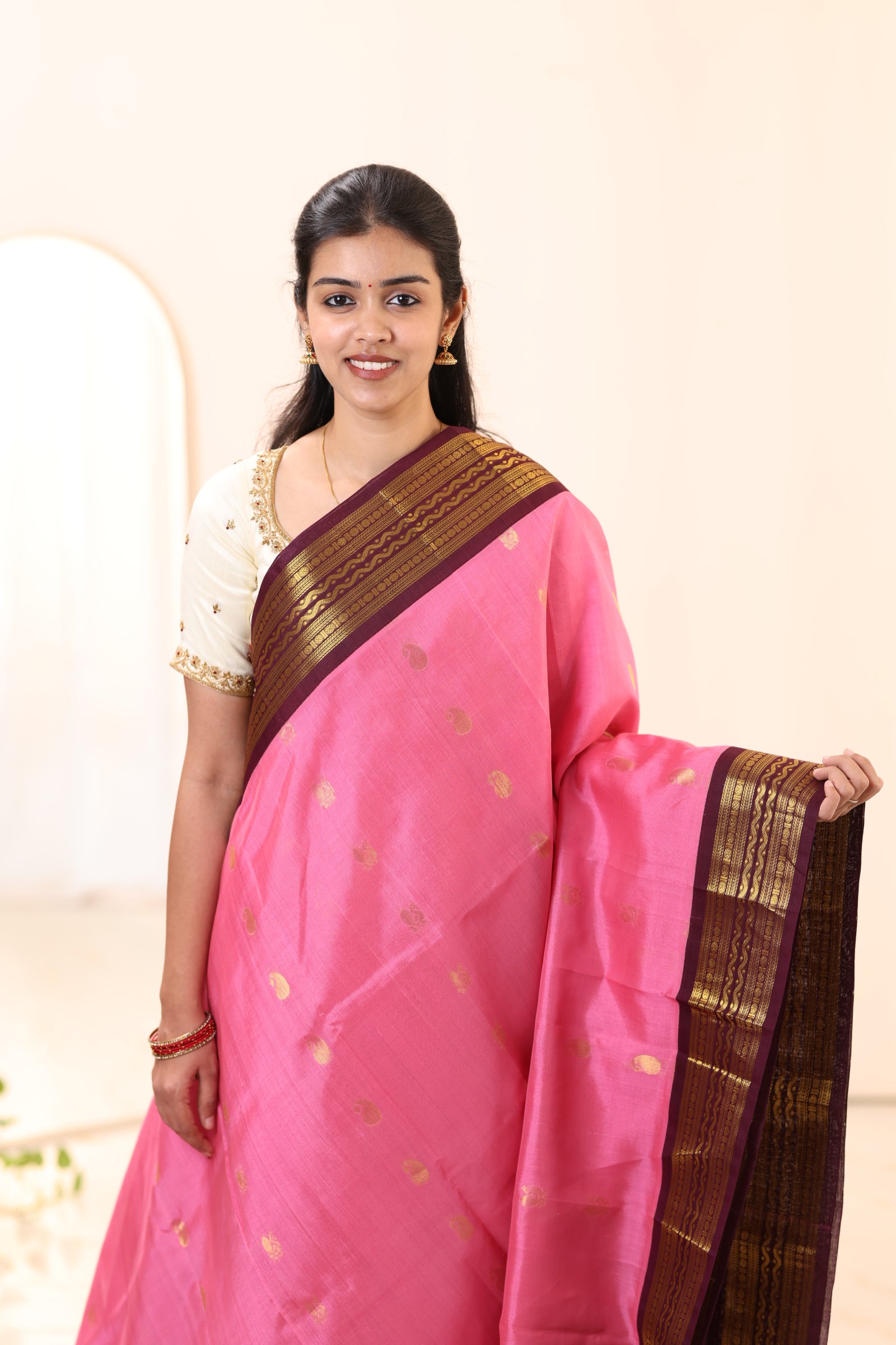Kanchi Silk Cotton Saree A99