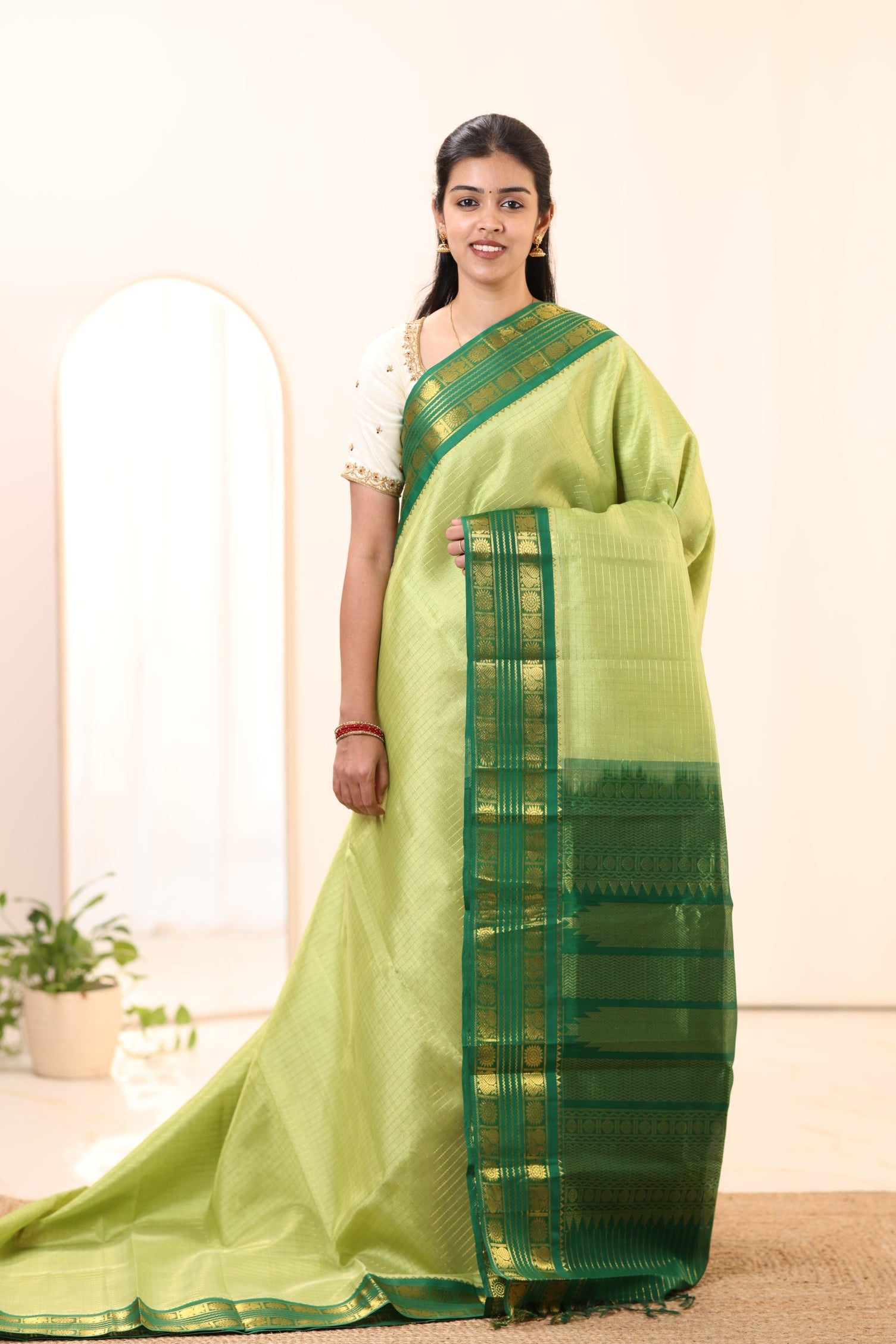 Kanchi Silk Cotton Saree A103