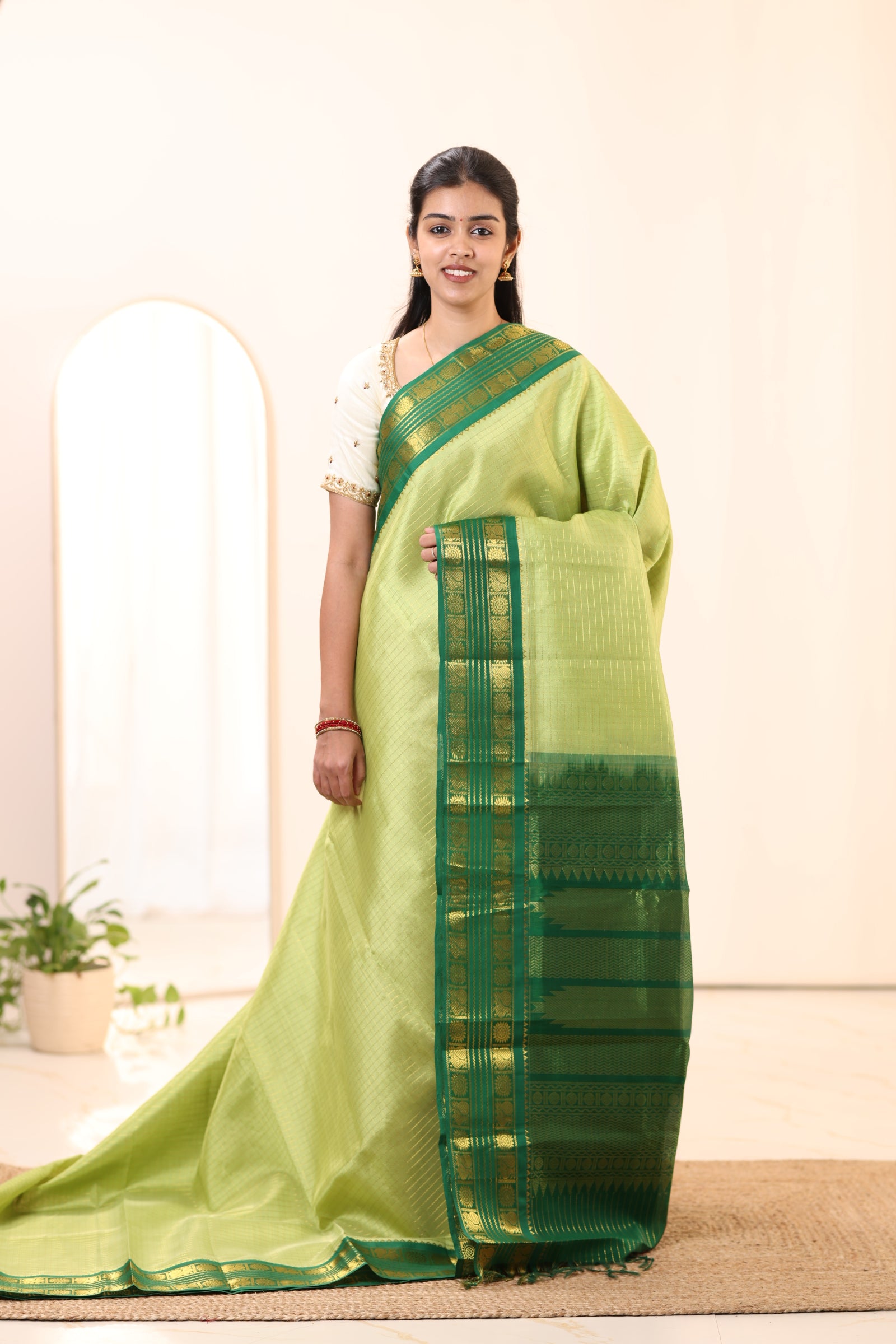 Kanchi Silk Cotton Saree A103