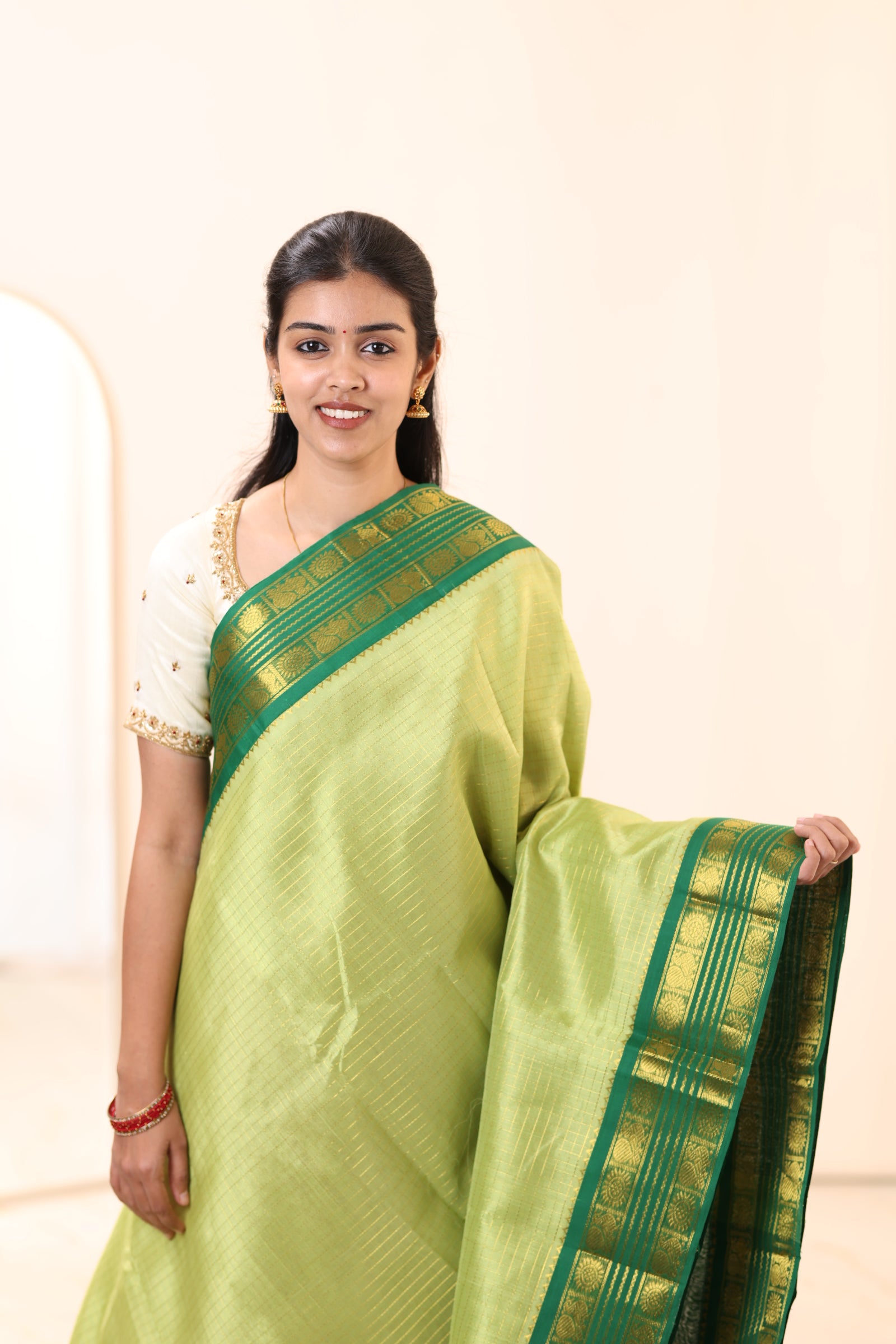 Kanchi Silk Cotton Saree A103