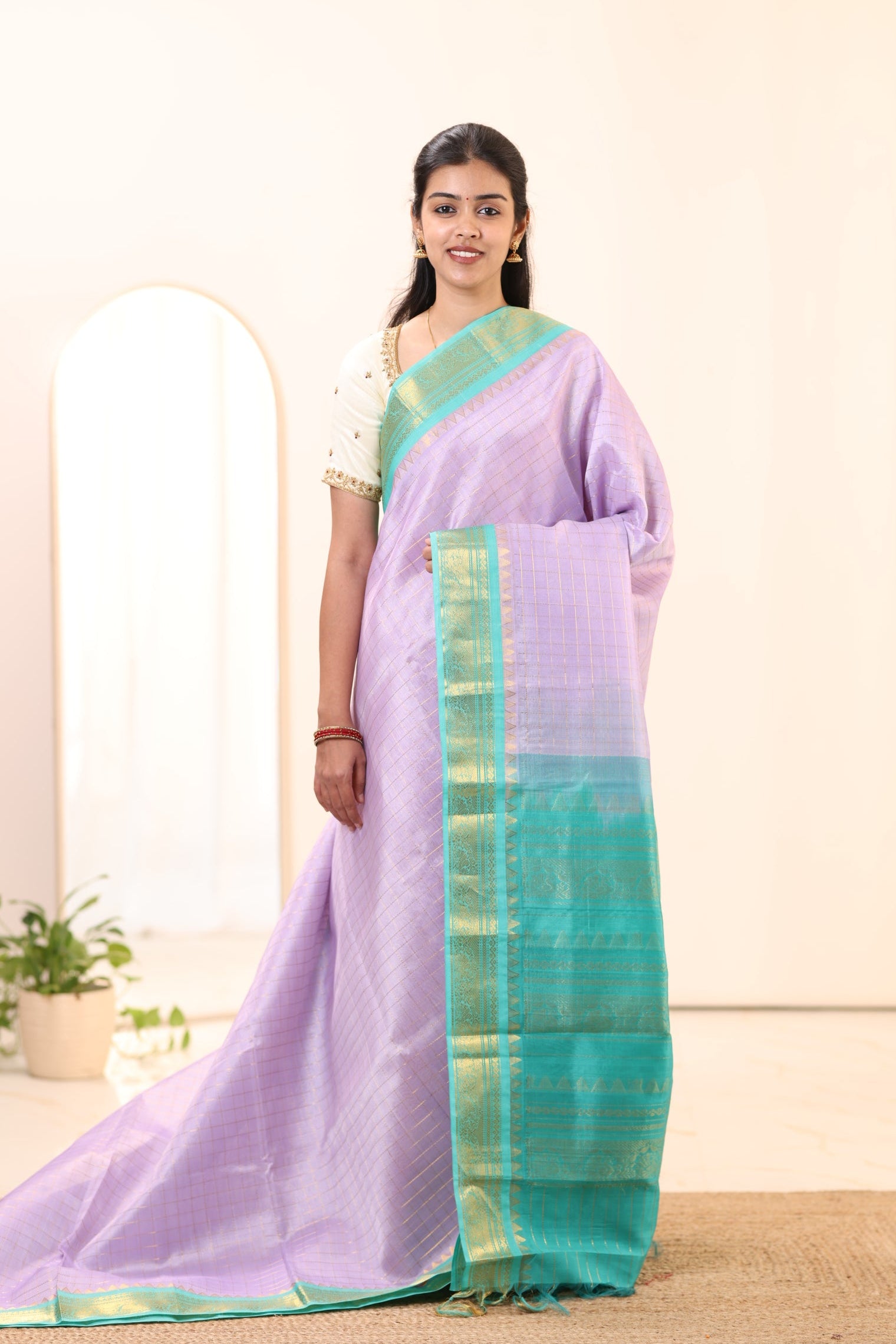 Kanchi Silk Cotton Saree A104