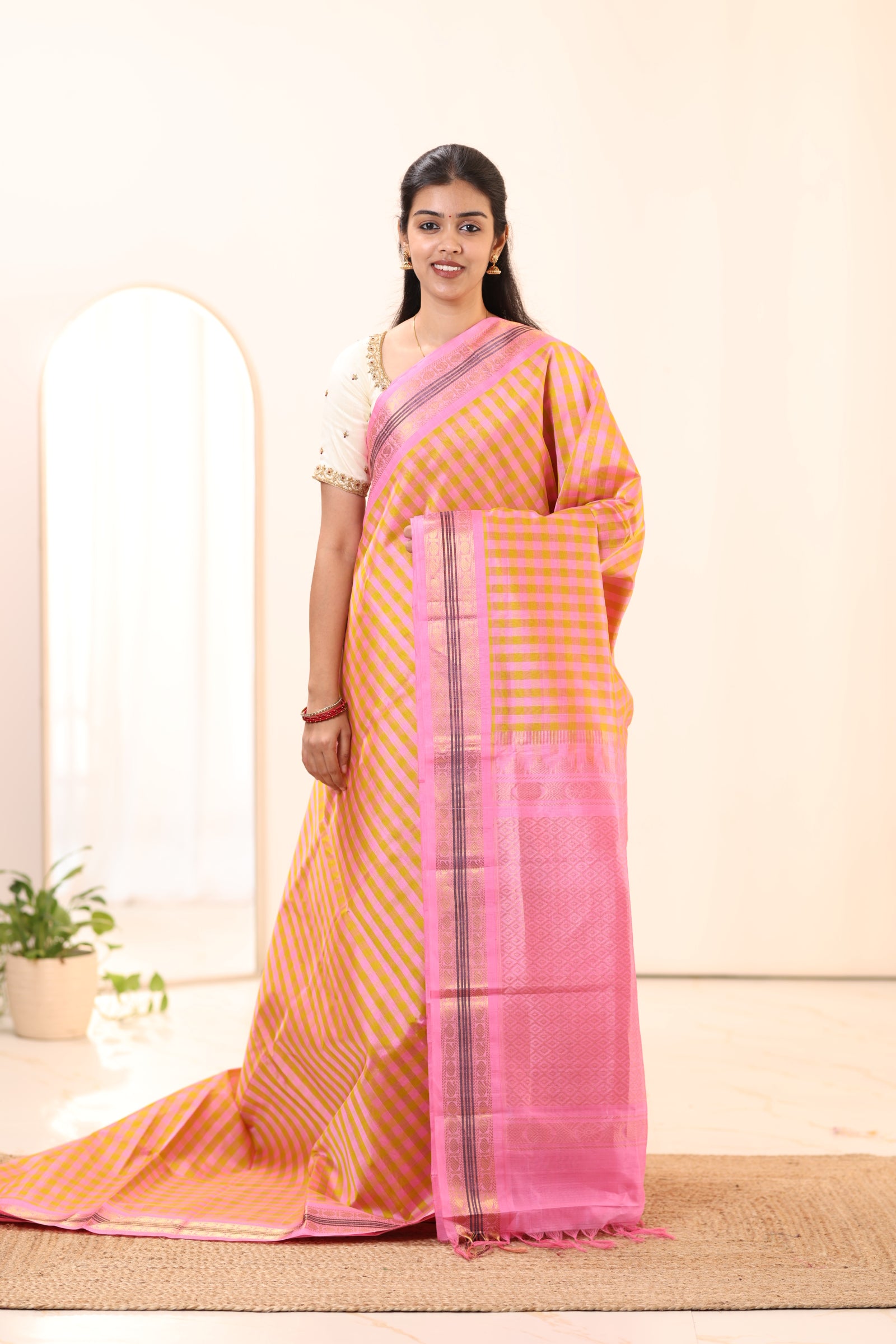 Kanchi Silk Cotton Saree A108