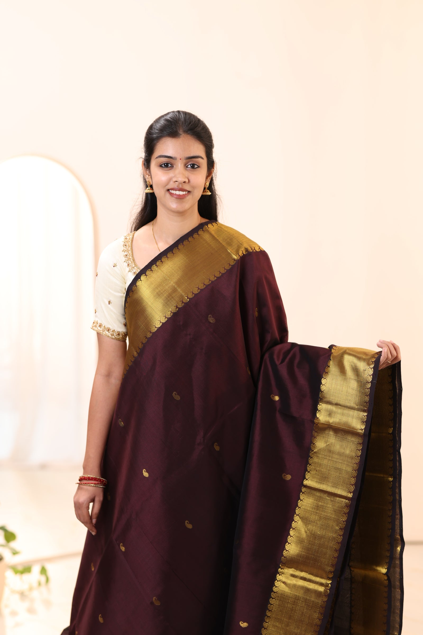 Kanchi Silk Cotton Saree A113