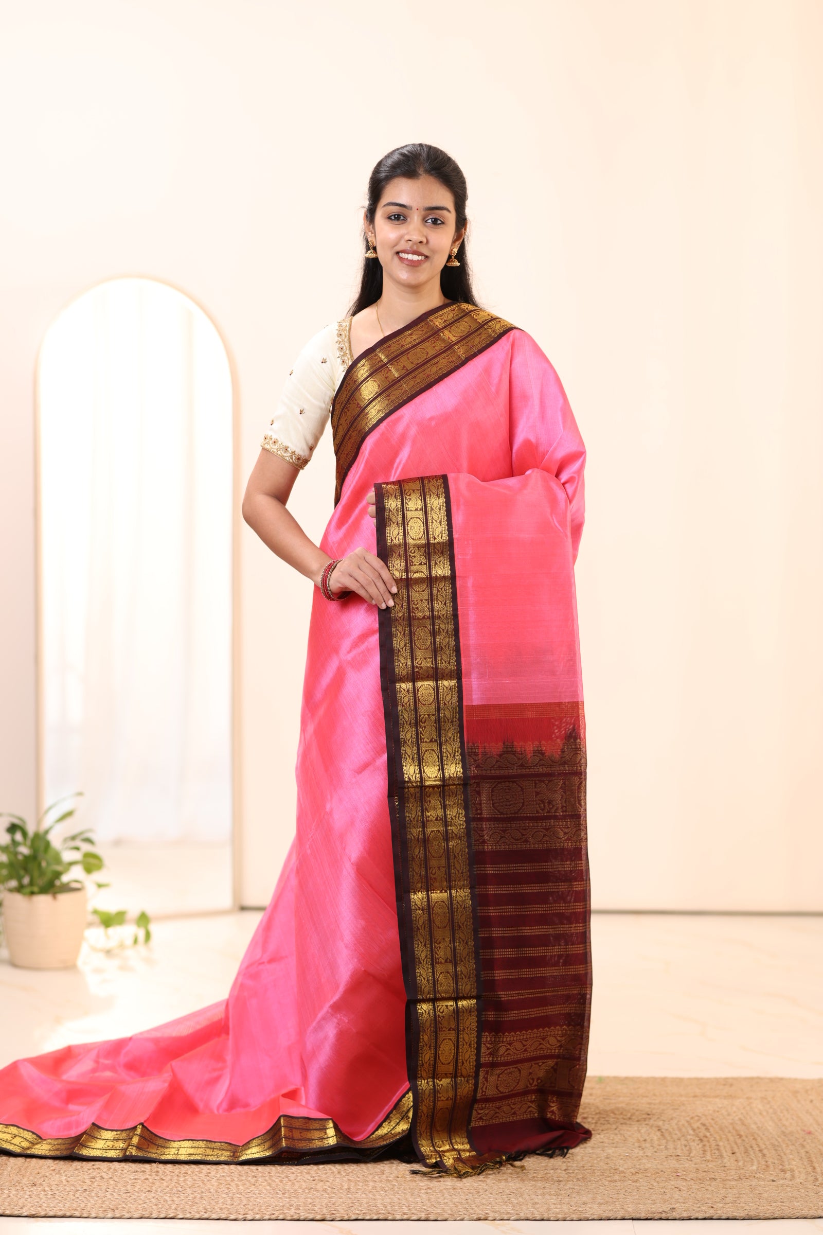 Kanchi Silk Cotton Saree A115