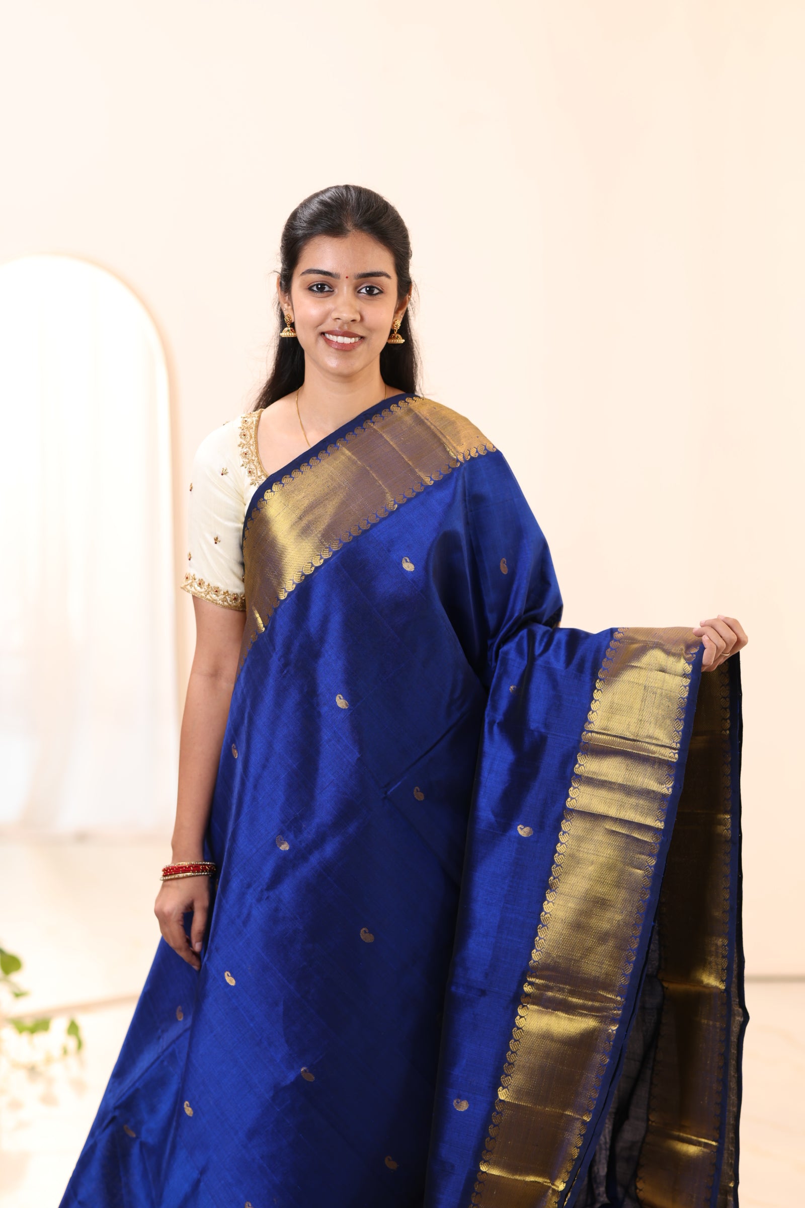 Kanchi Silk Cotton Saree A116