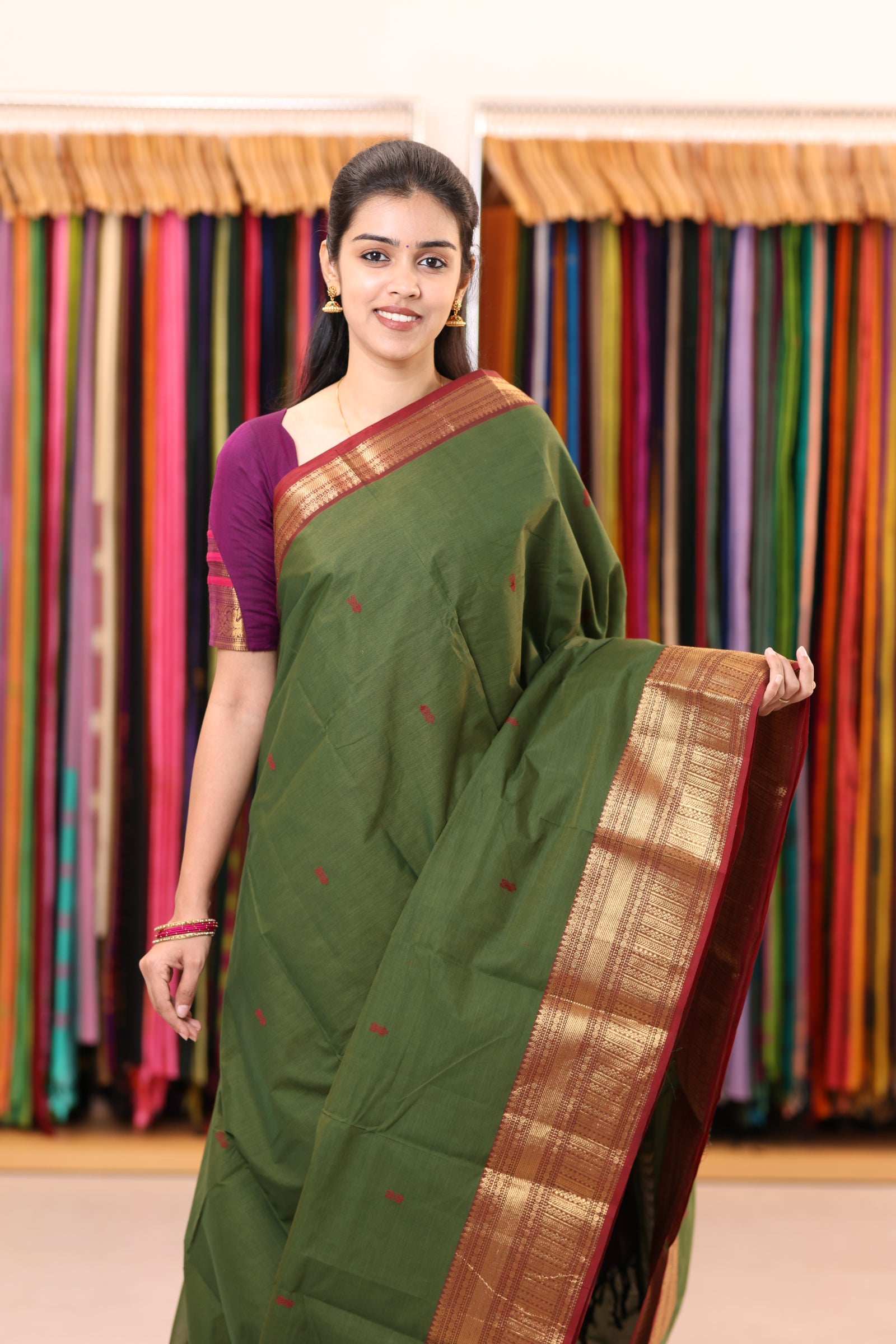 Chettinad Cotton Sarees C55