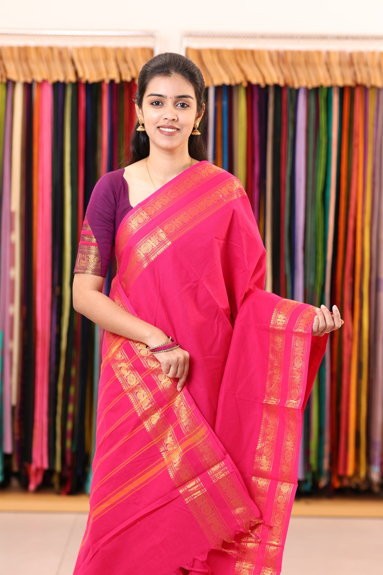 Chettinad Cotton Sarees C64