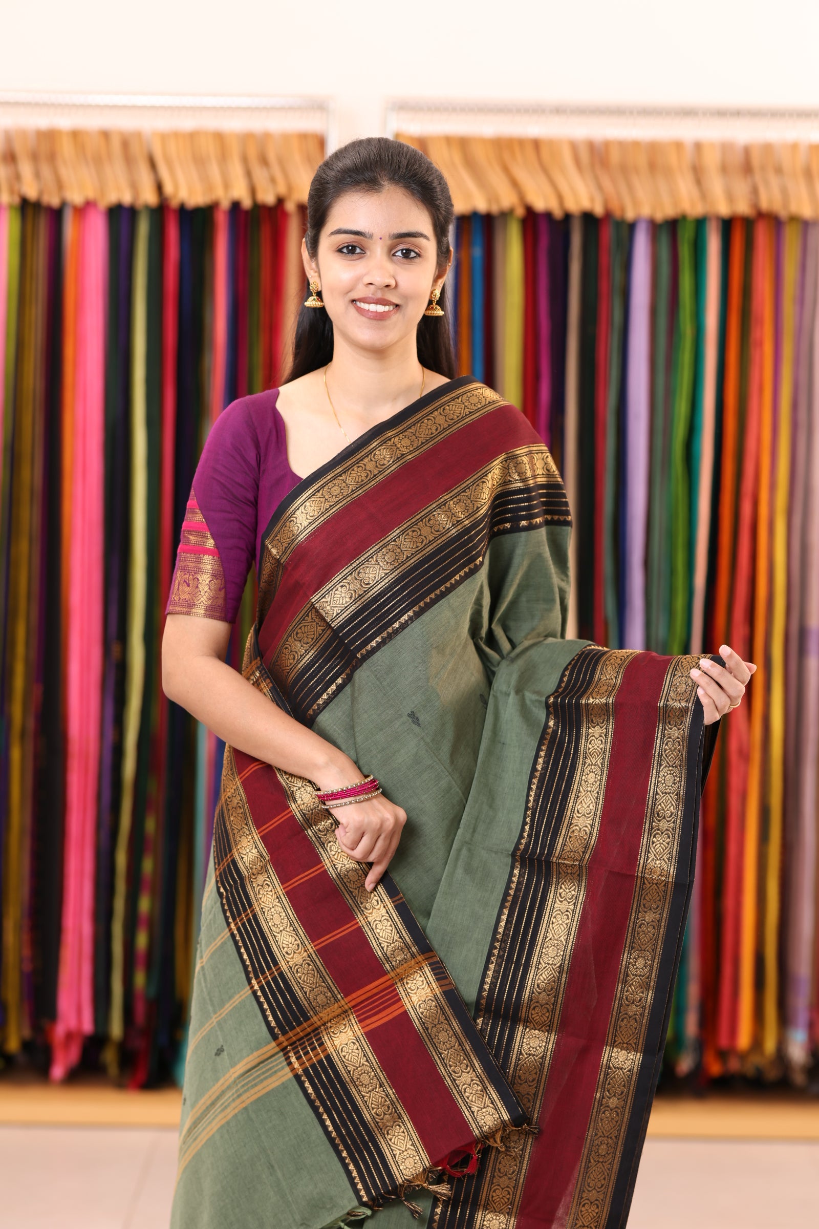 Chettinad Cotton Sarees C72
