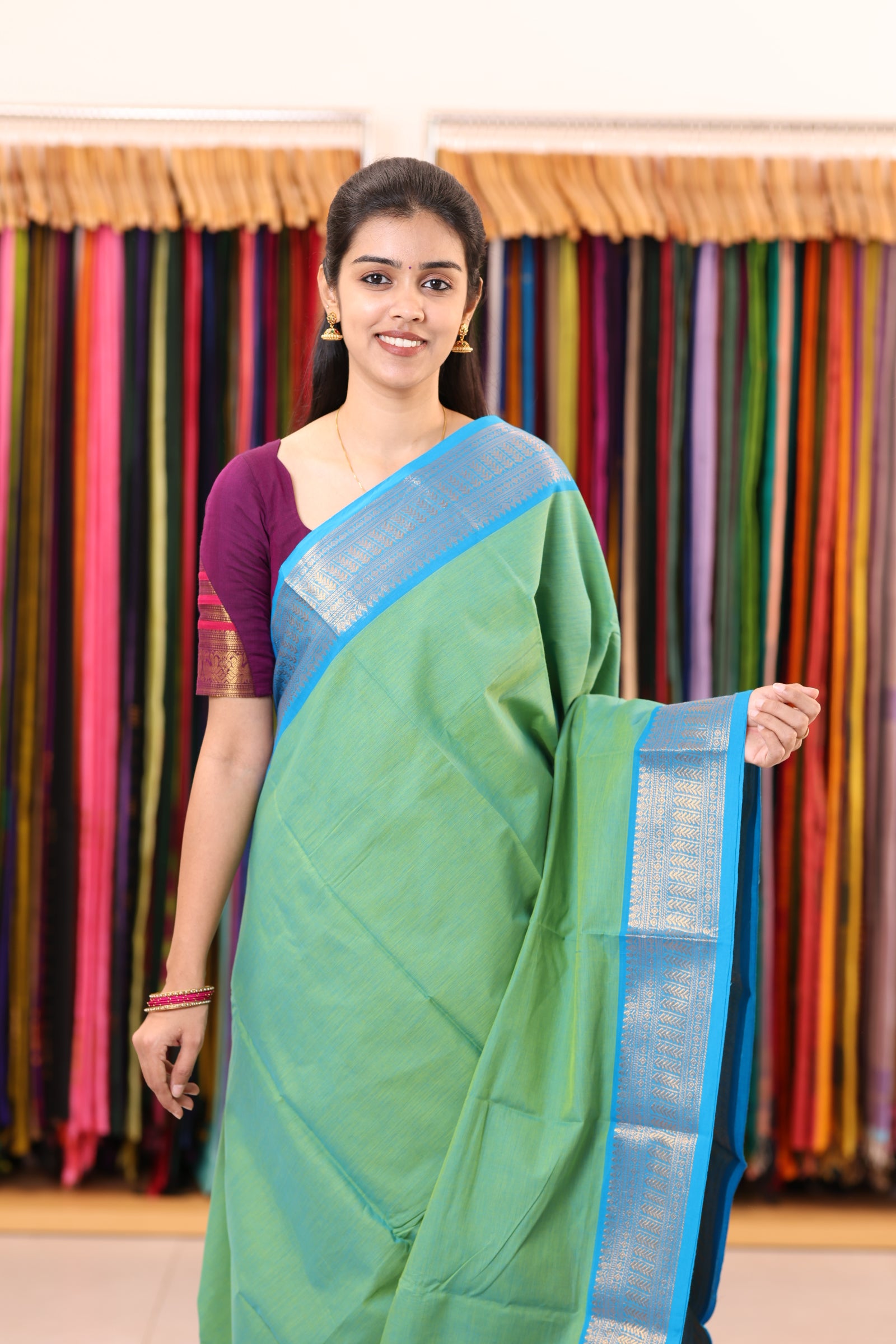 Chettinad Cotton Sarees C74