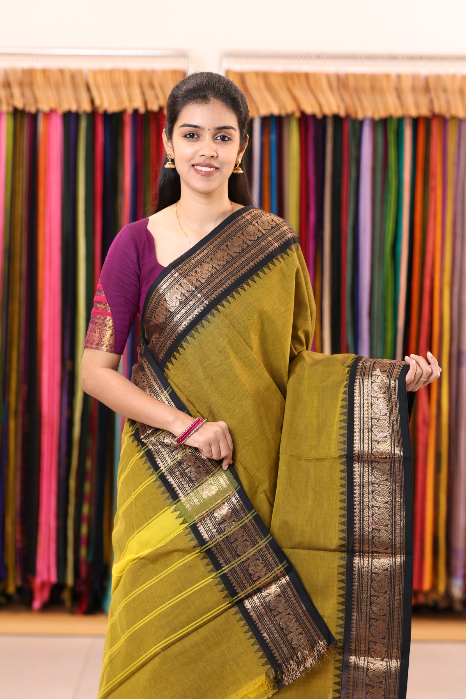 Chettinad Cotton Sarees C75