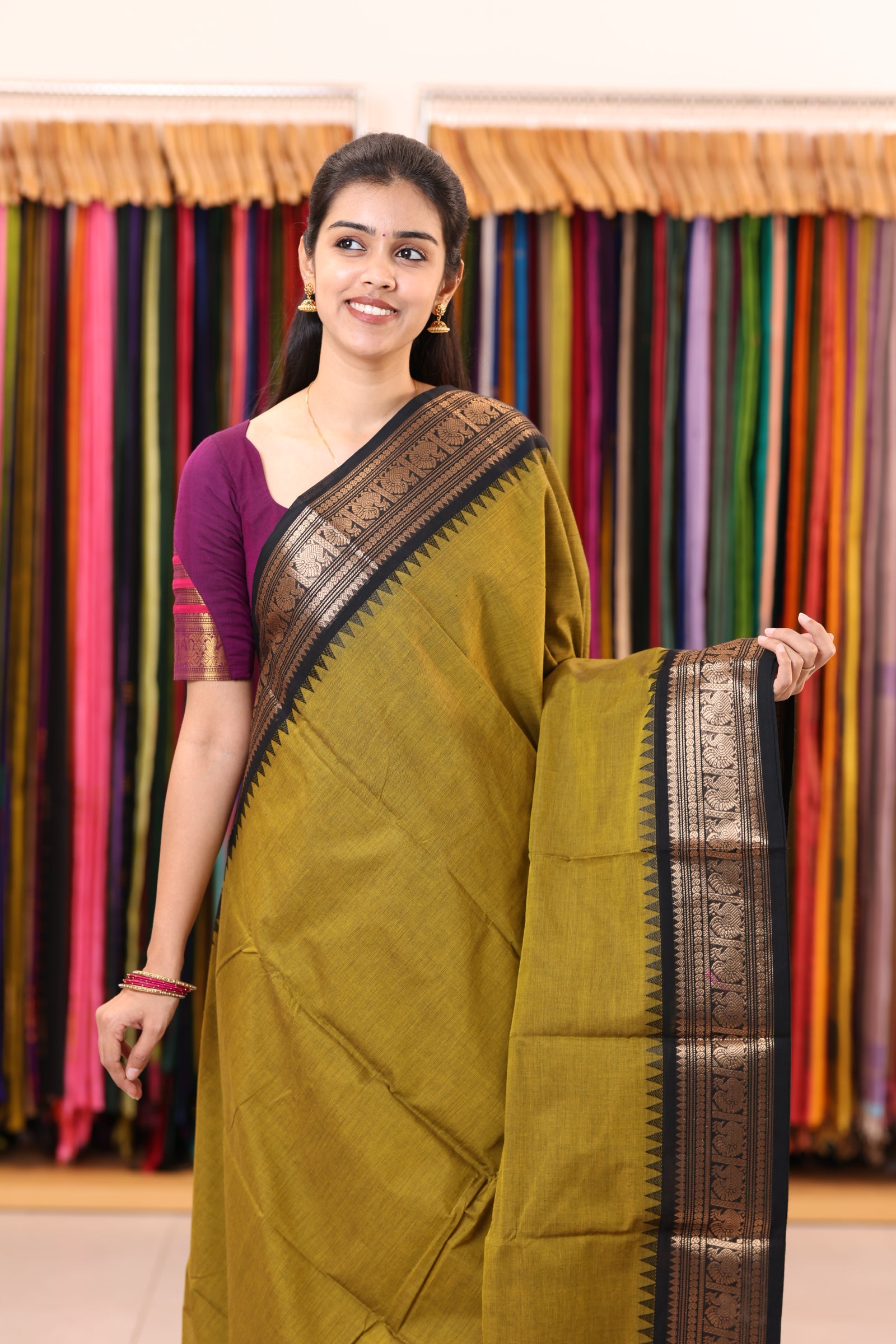Chettinad Cotton Sarees C75