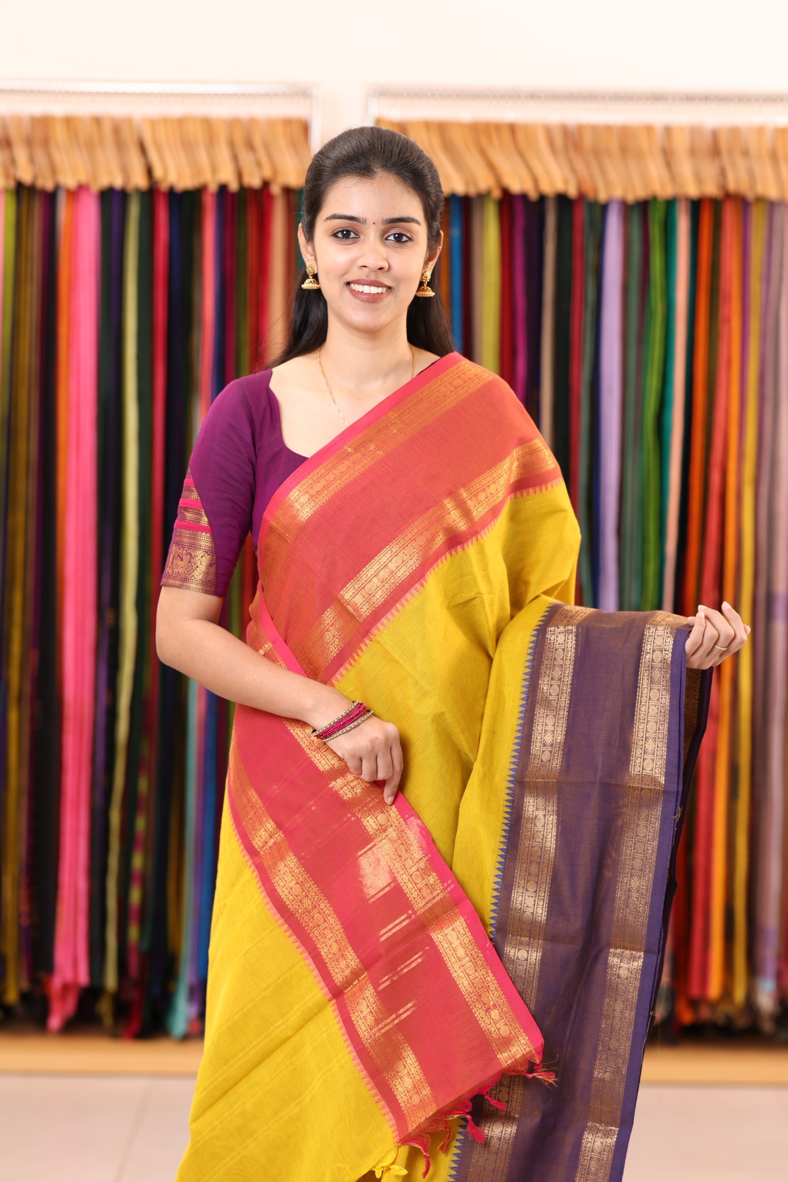Chettinad Cotton Sarees C77