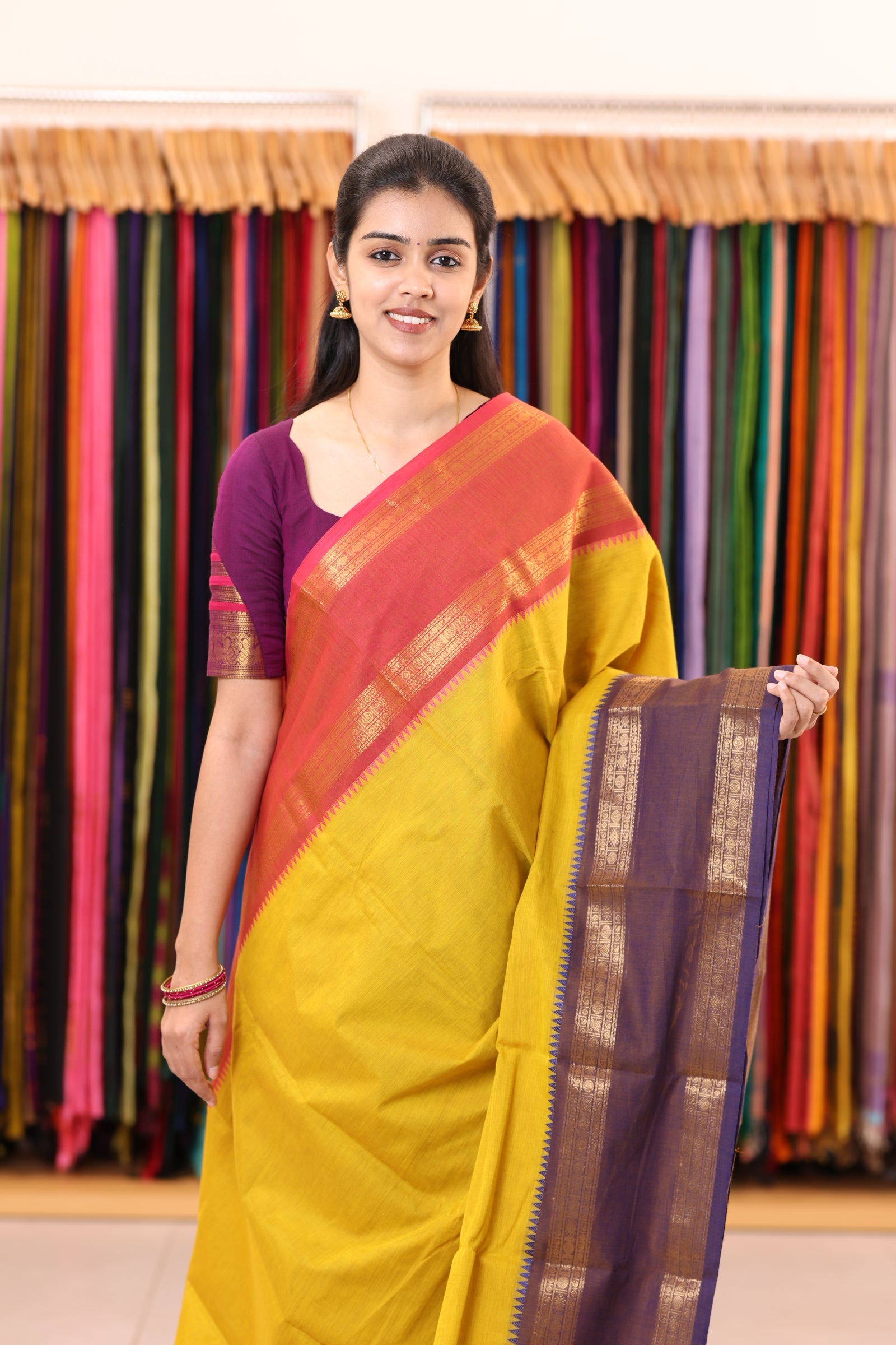 Chettinad Cotton Sarees C77