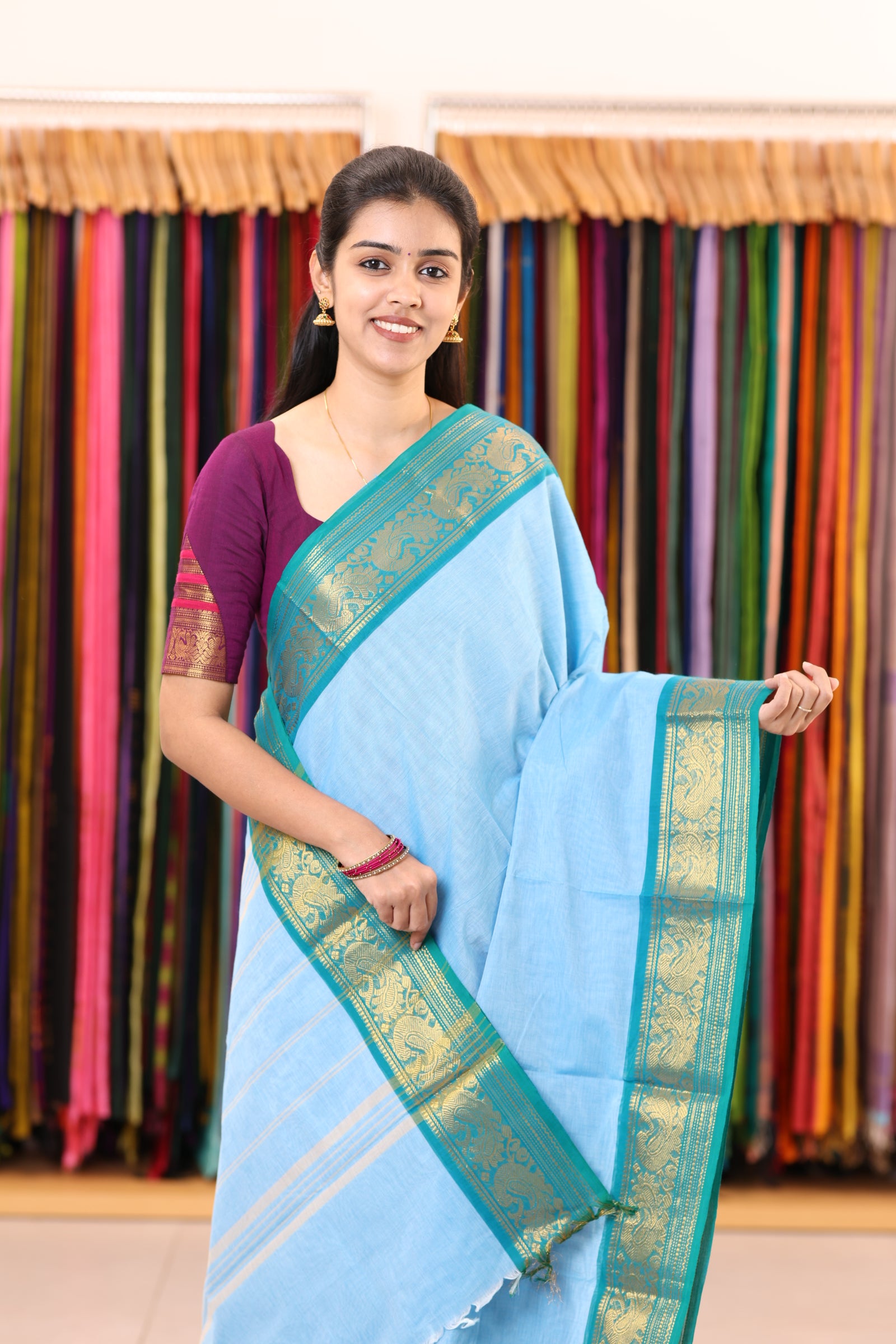 Chettinad Cotton Sarees C85