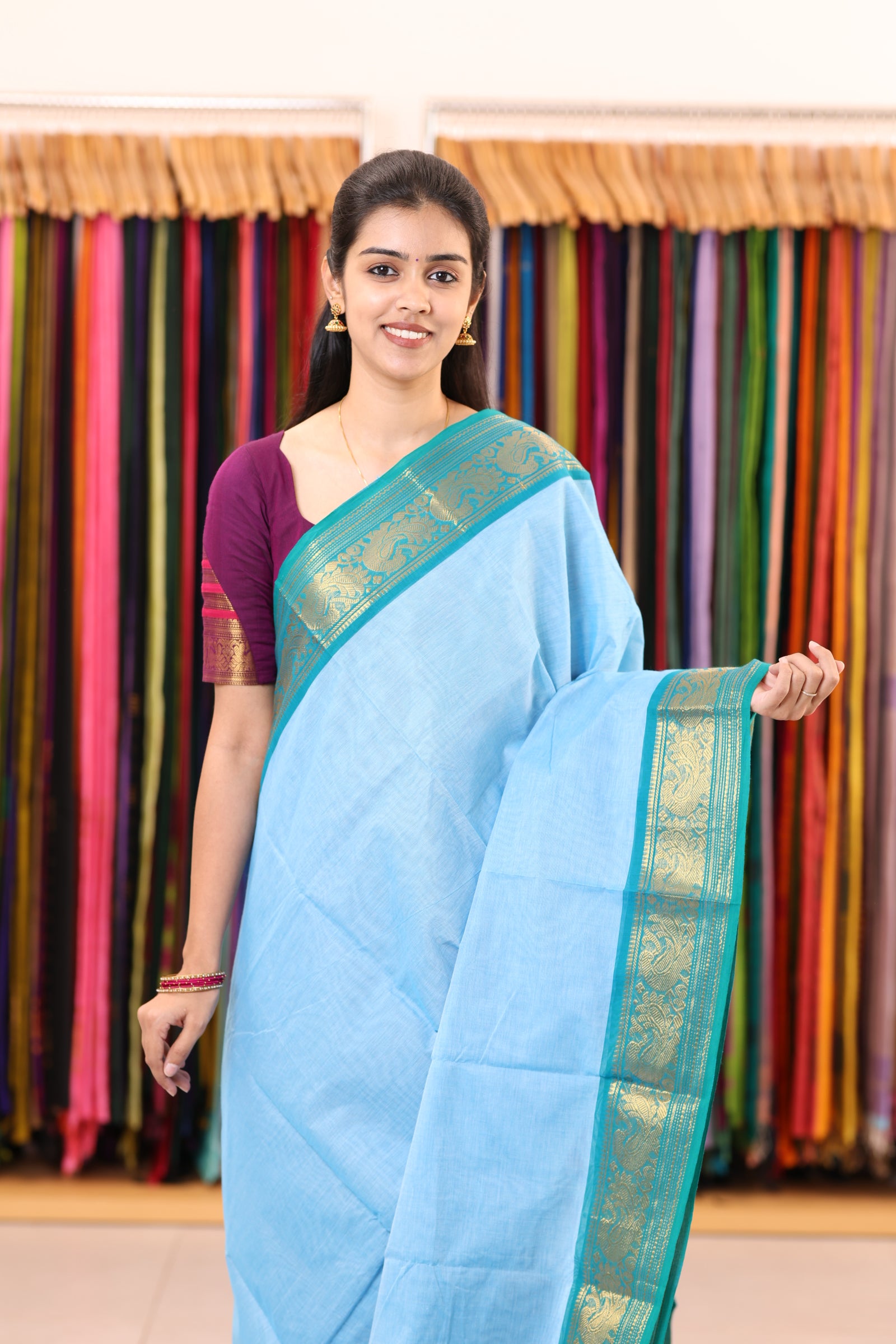 Chettinad Cotton Sarees C85