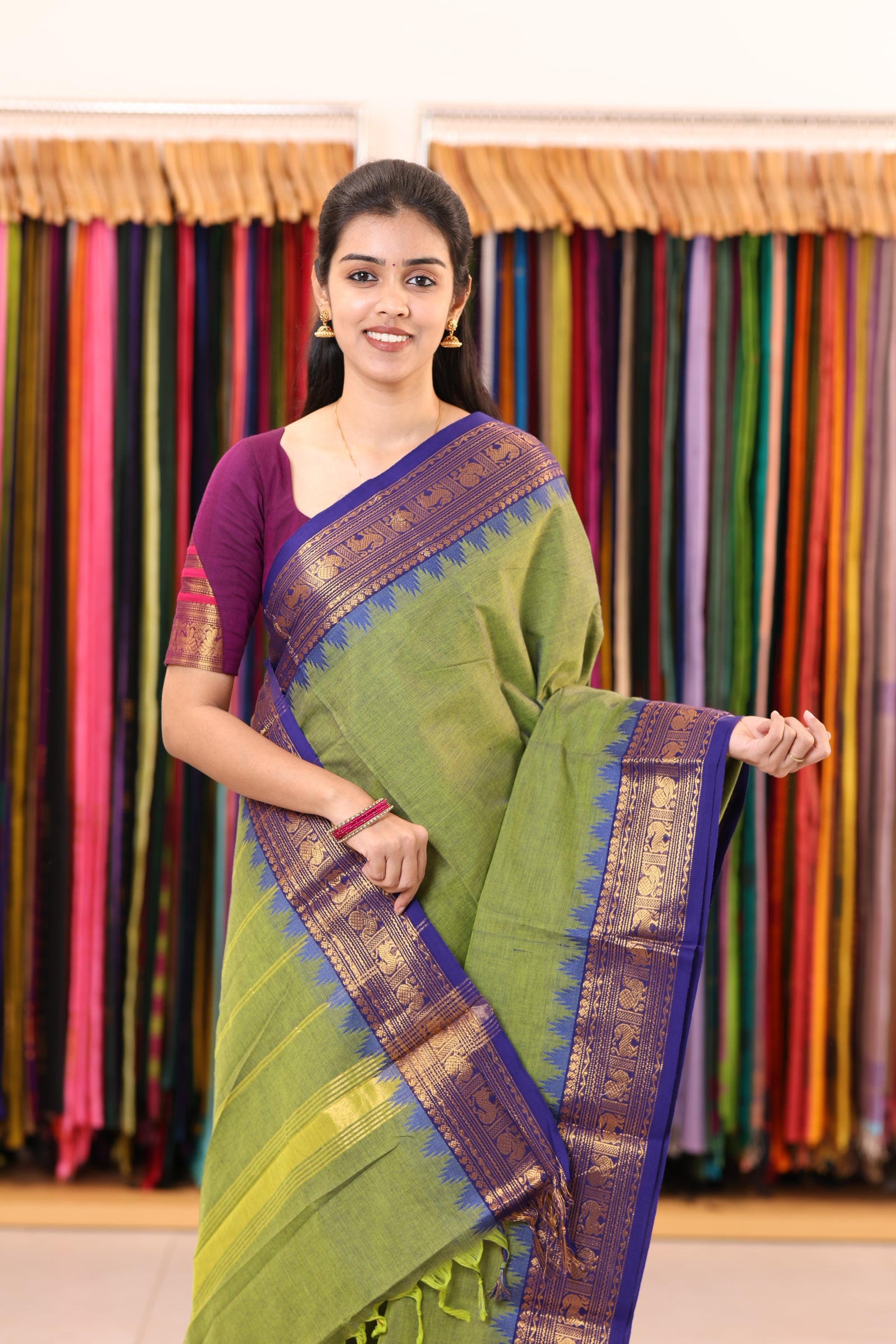 Chettinad Cotton Sarees C91