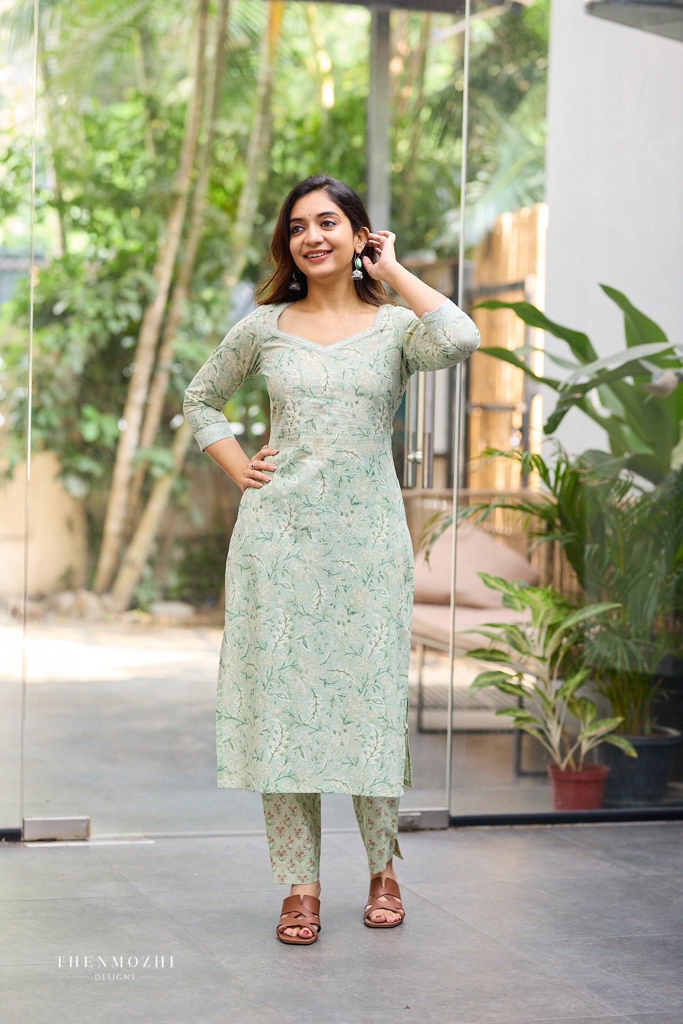 Pastel Sage Green Co-ord Set