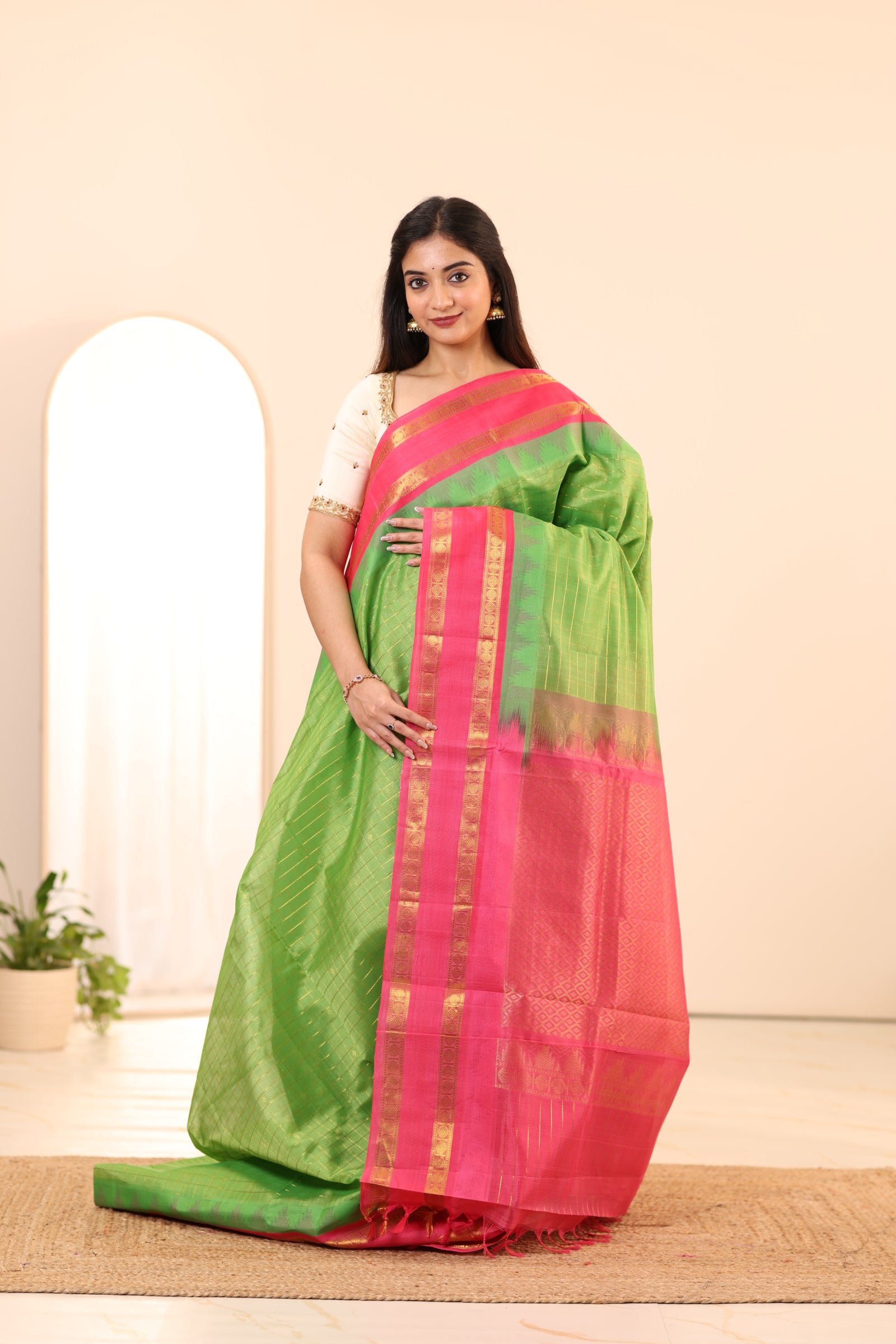 Kanchi Silk Saree A11