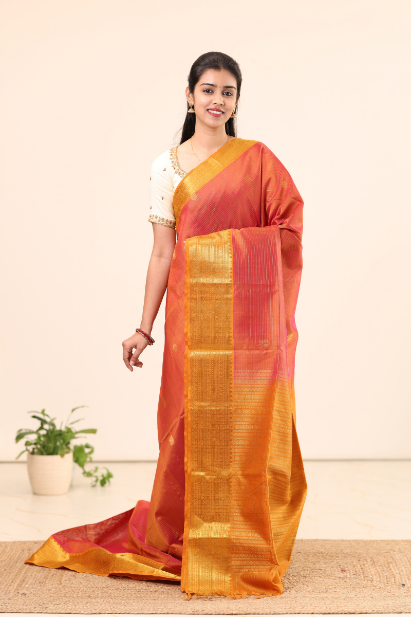 Kanchi Silk Cotton Saree A132