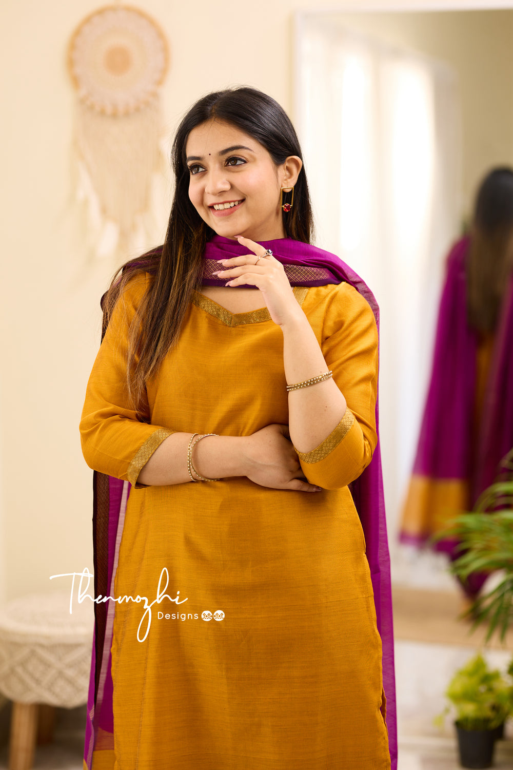 Maheshwari Silk Cotton Suit 03