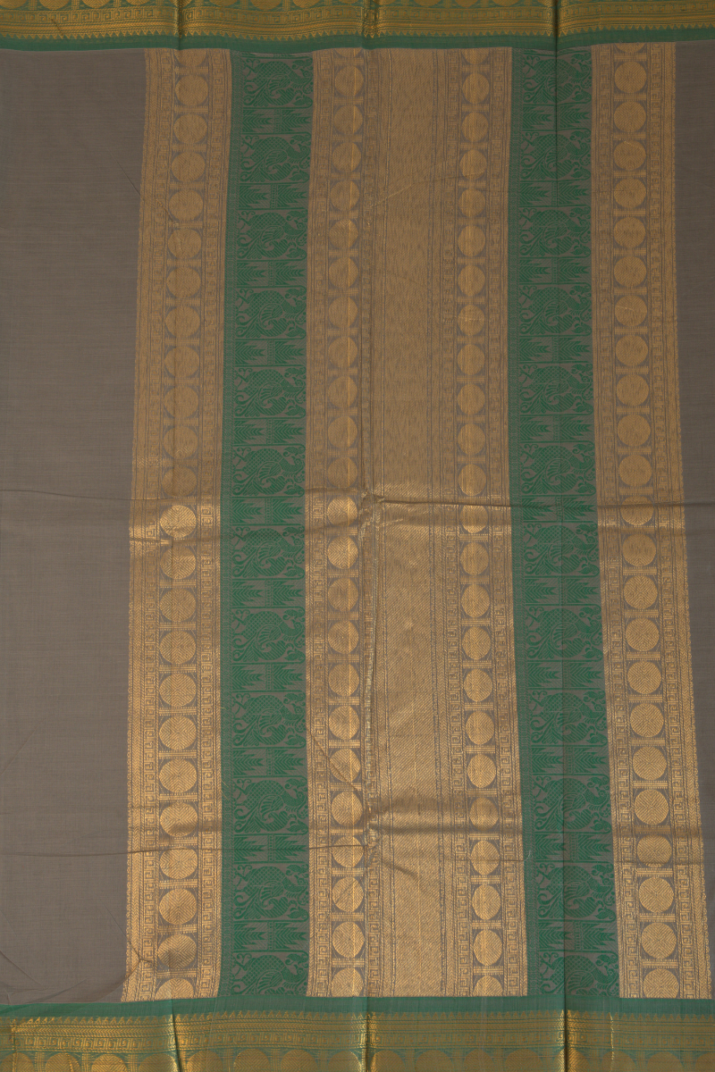 Butta Chettinad Cotton Saree CW337