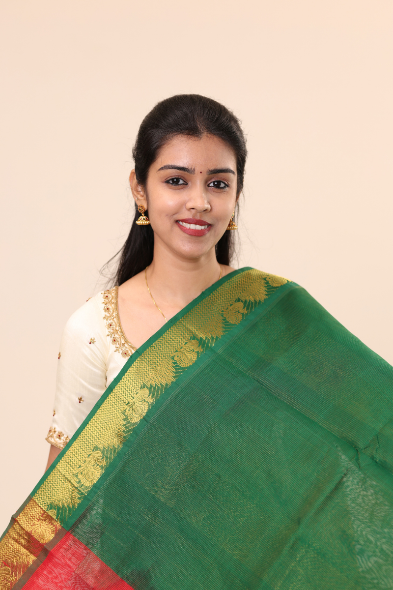 Kanchi Silk Cotton Saree A135