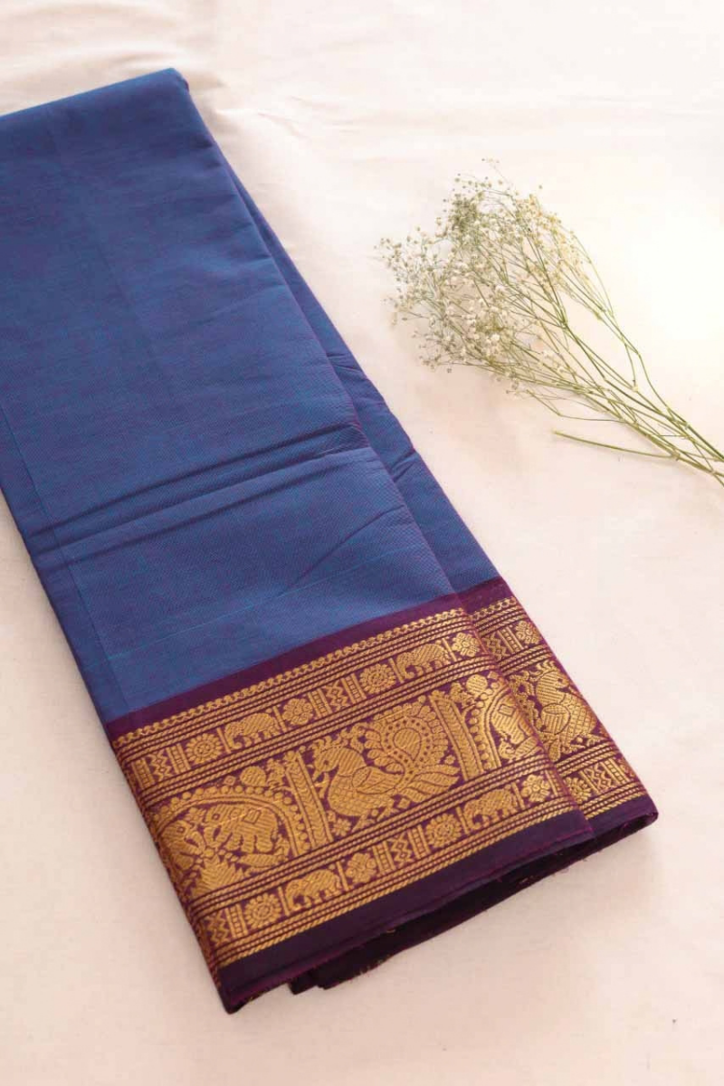 Kanchi Chettinad Cotton Saree CW489