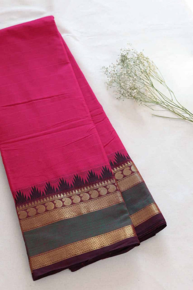 Kanchi Chettinad Cotton Saree CW490