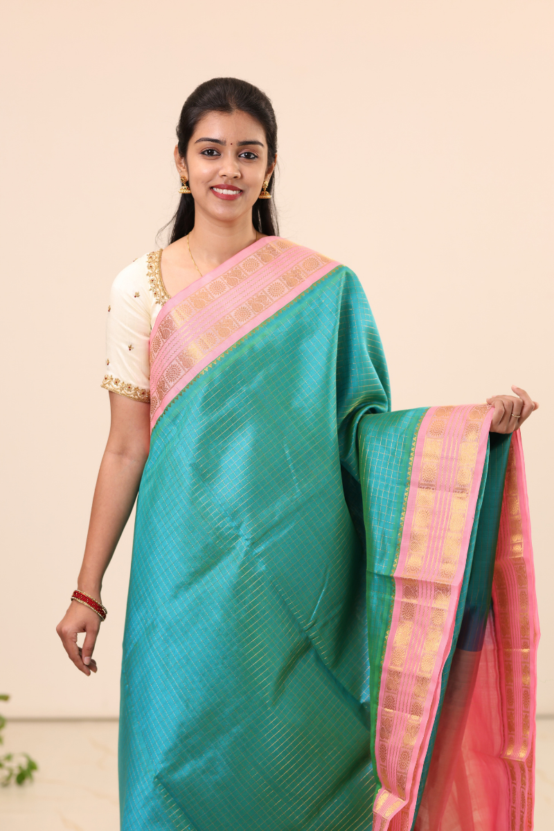 Kanchi Silk Cotton Saree A137