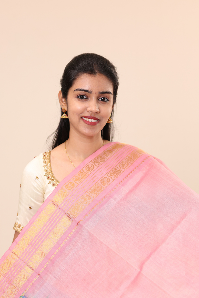 Kanchi Silk Cotton Saree A137