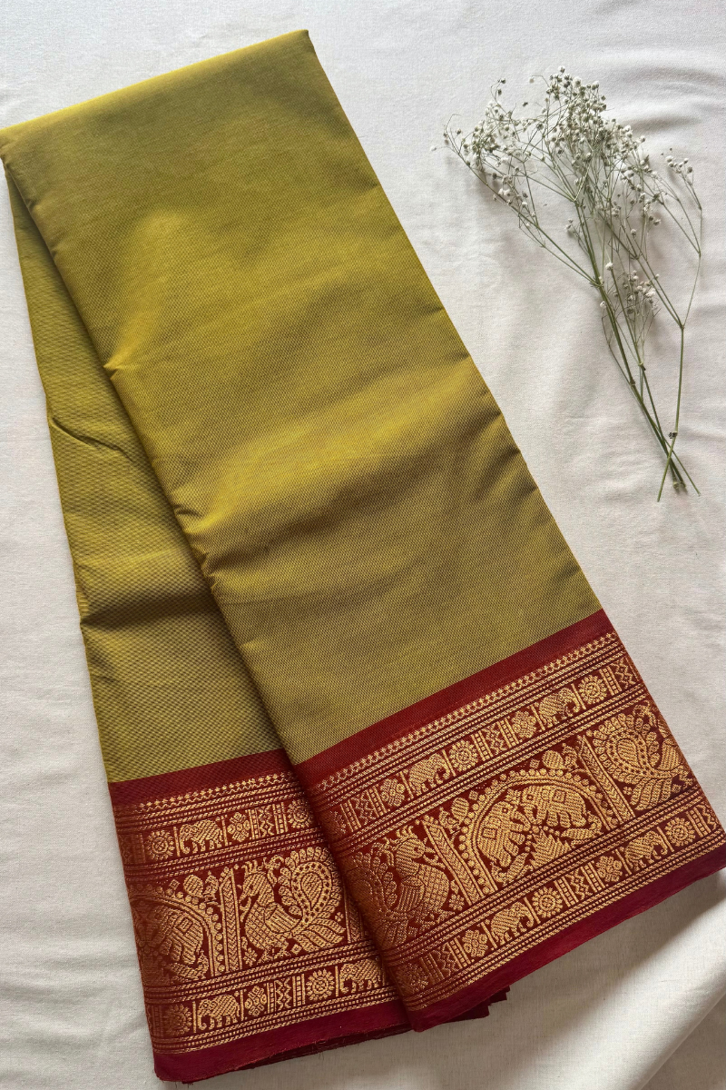 Kanchi Chettinad Cotton Saree CW279