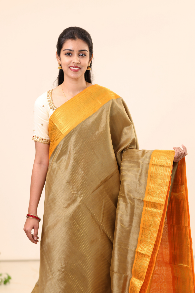 Kanchi Silk Cotton Saree A138