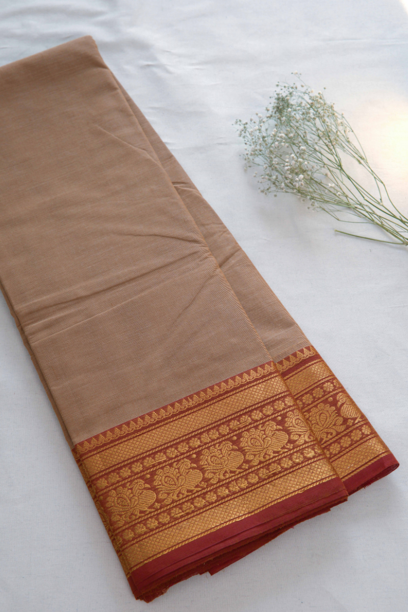 Kanchi Chettinad Cotton Saree CW497