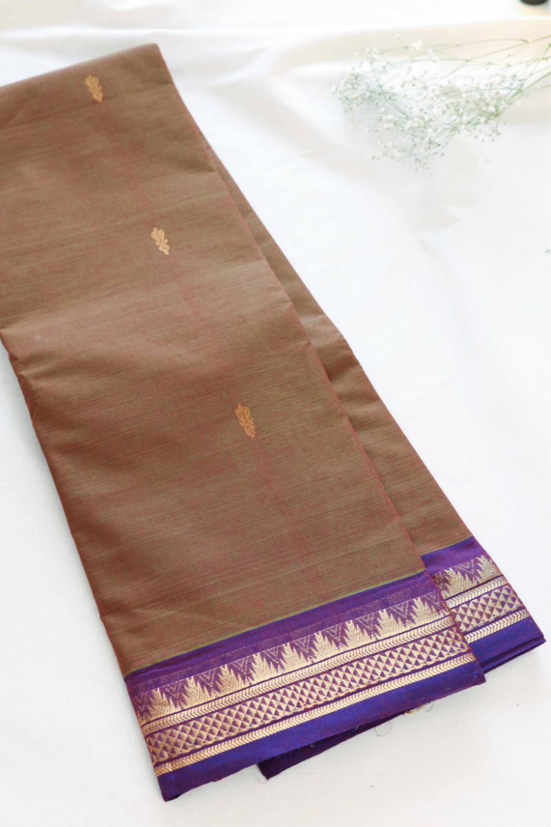 Butta Chettinad Cotton Saree CW345