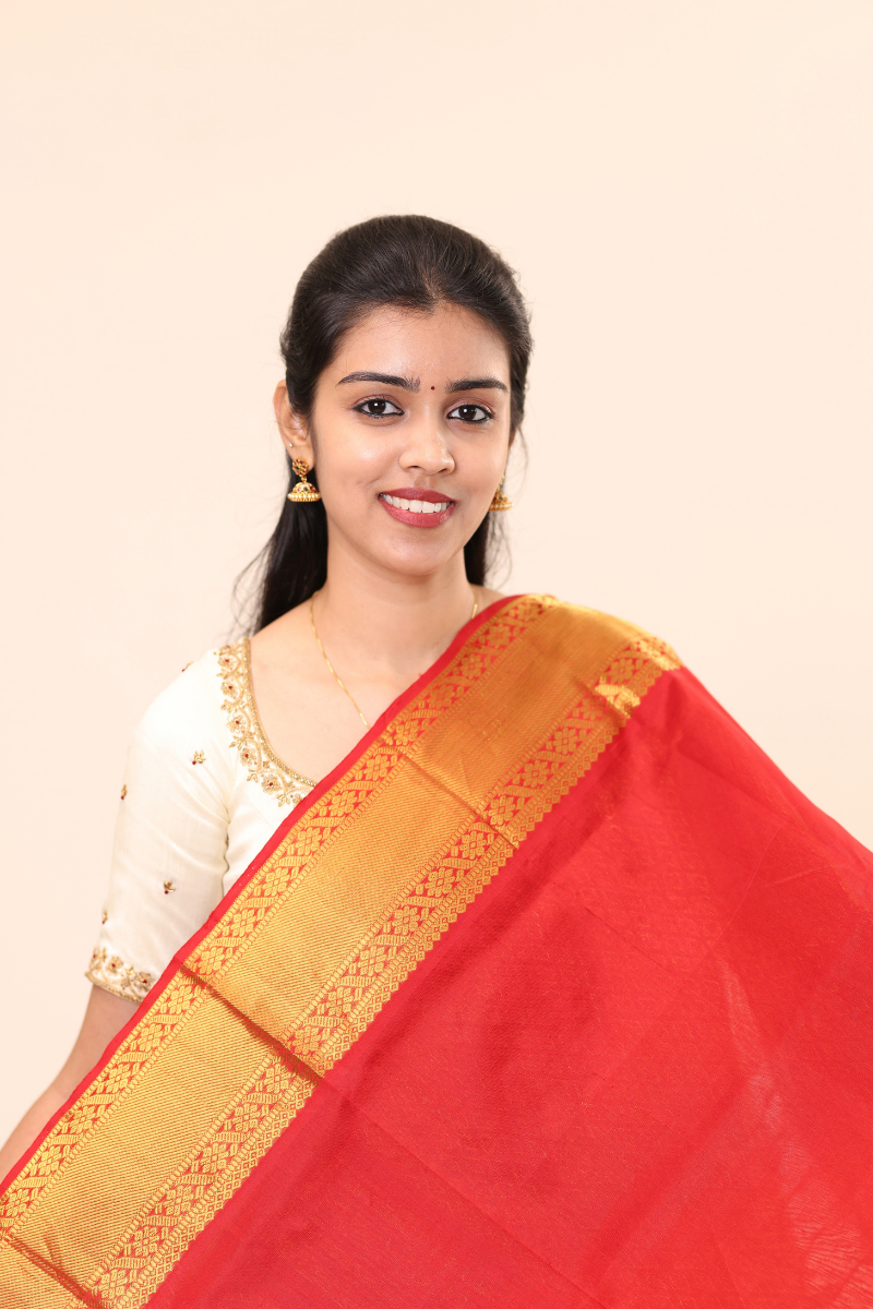 Kanchi Silk Cotton Saree A139