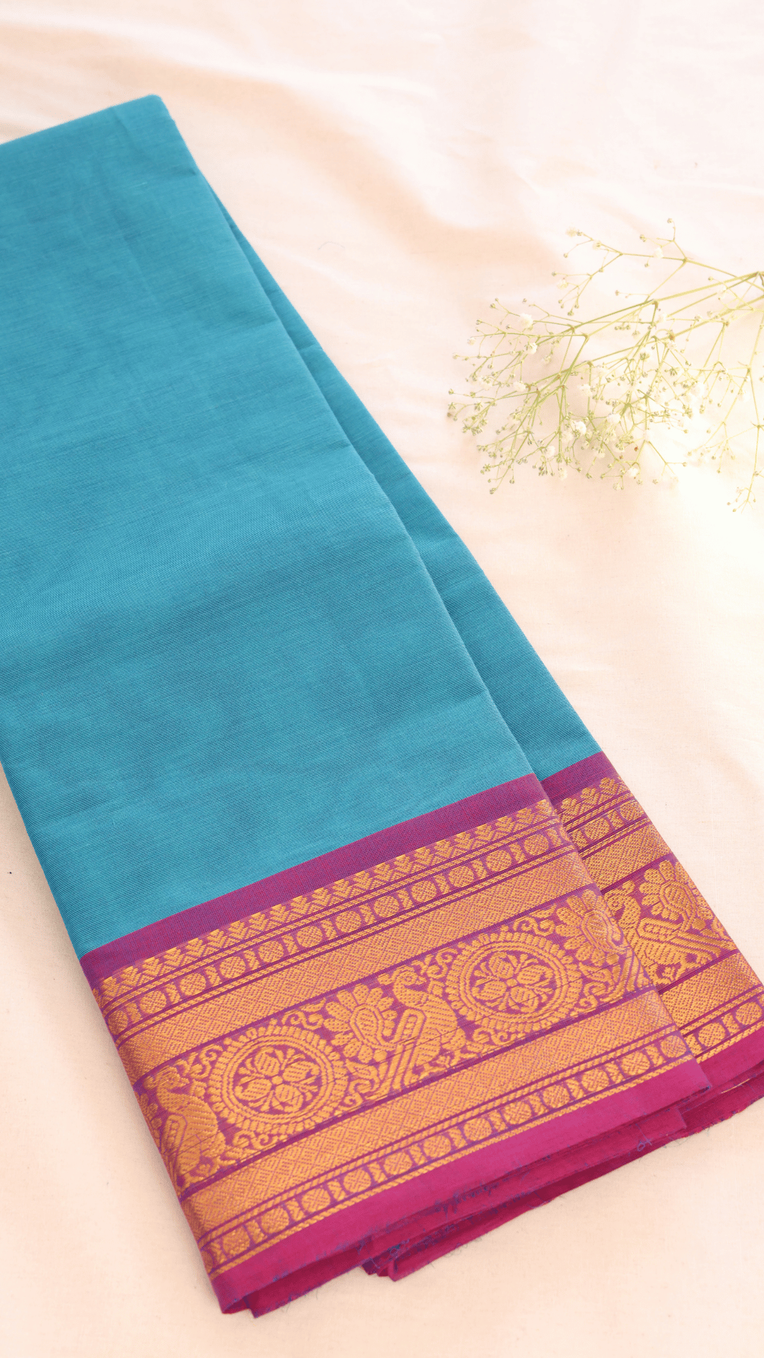 Kanchi Chettinad Cotton Saree CW169