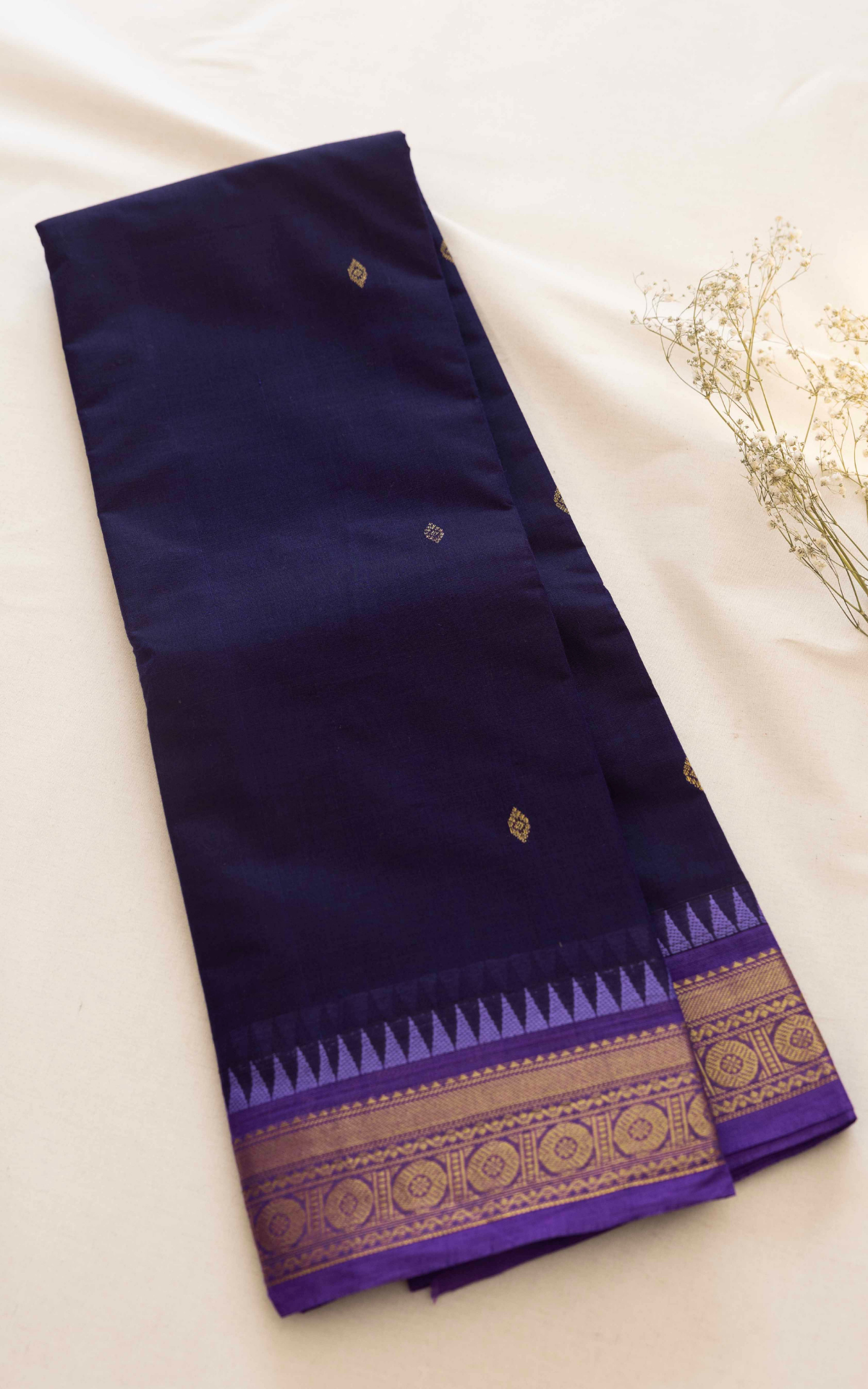 Butta Chettinad Cotton Saree CW504