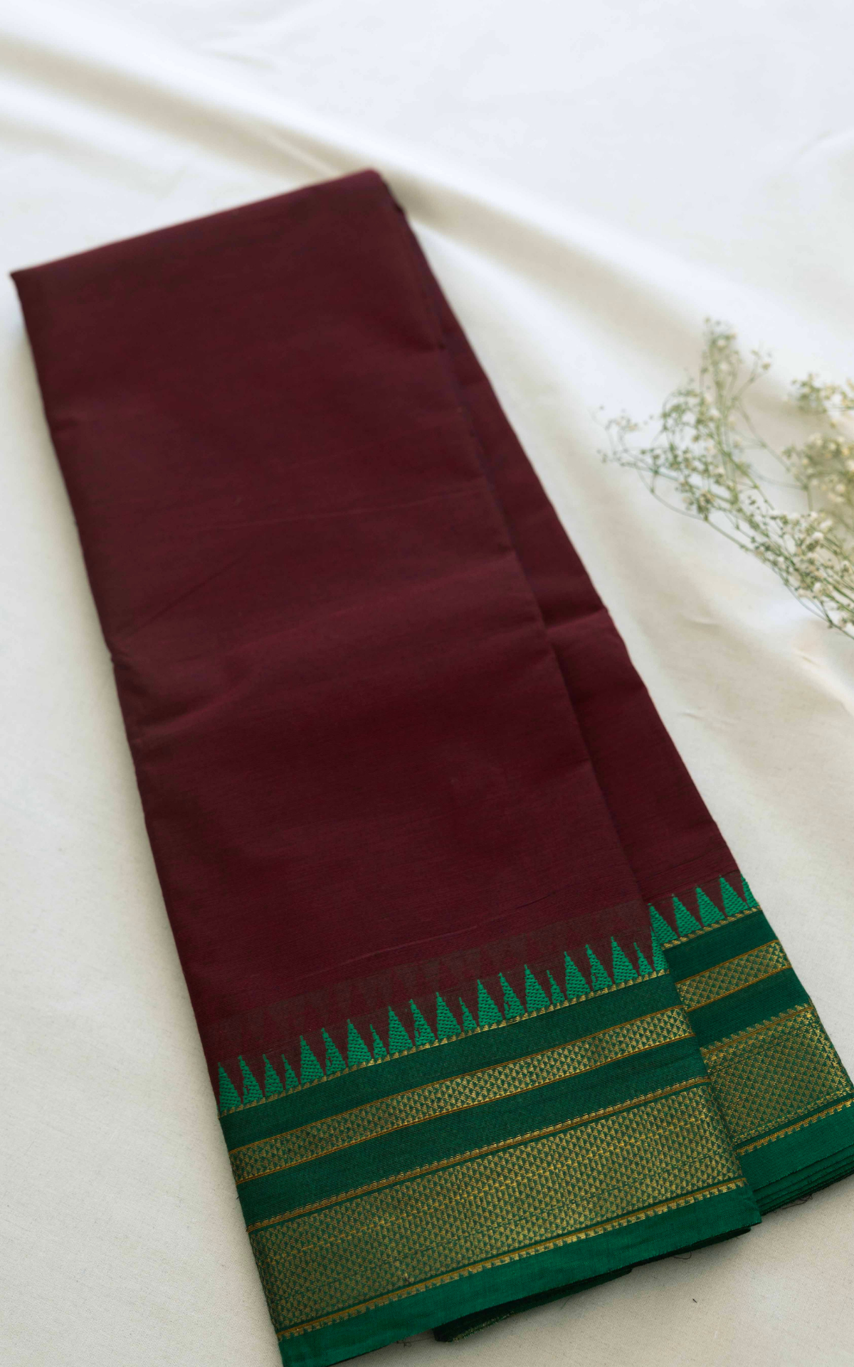 Classic Chettinad Cotton Saree CW507