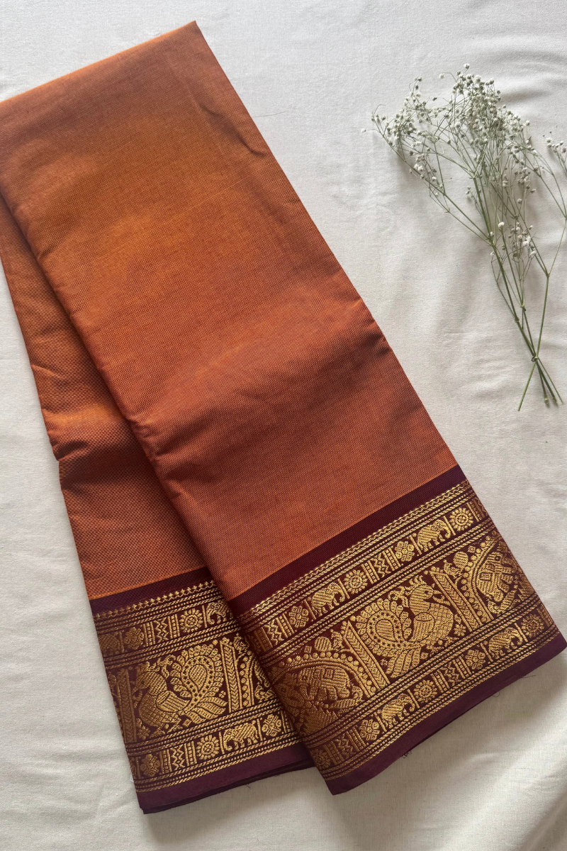 Kanchi Chettinad Cotton Saree CW232