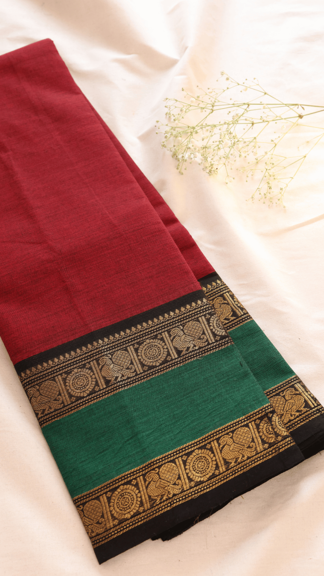 Rettapet Chettinad Cotton Saree CW219